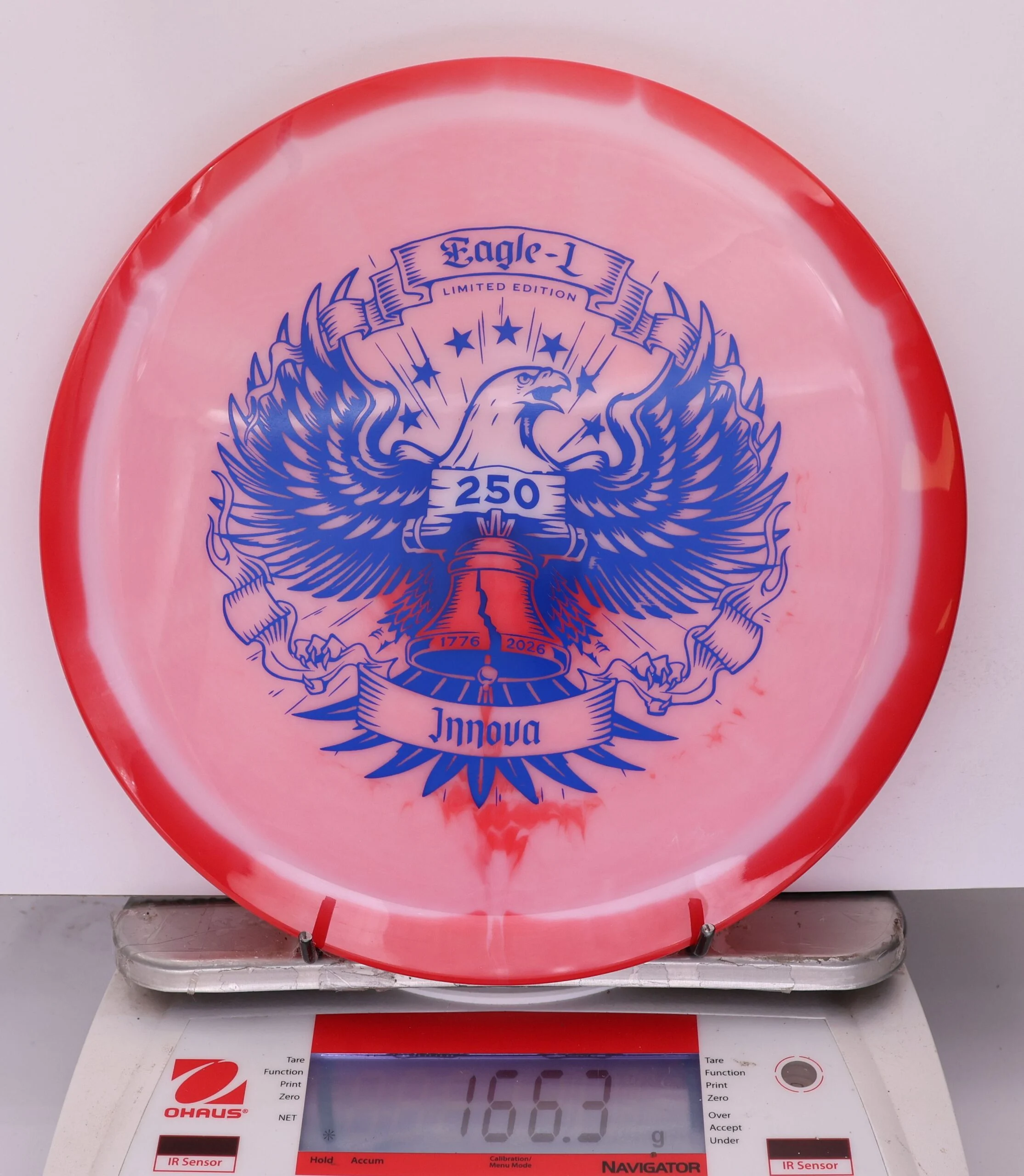 894366 Halo Star Eagle L, 250 Year Anniversary - Limited Edition - #43 Red-White, 166