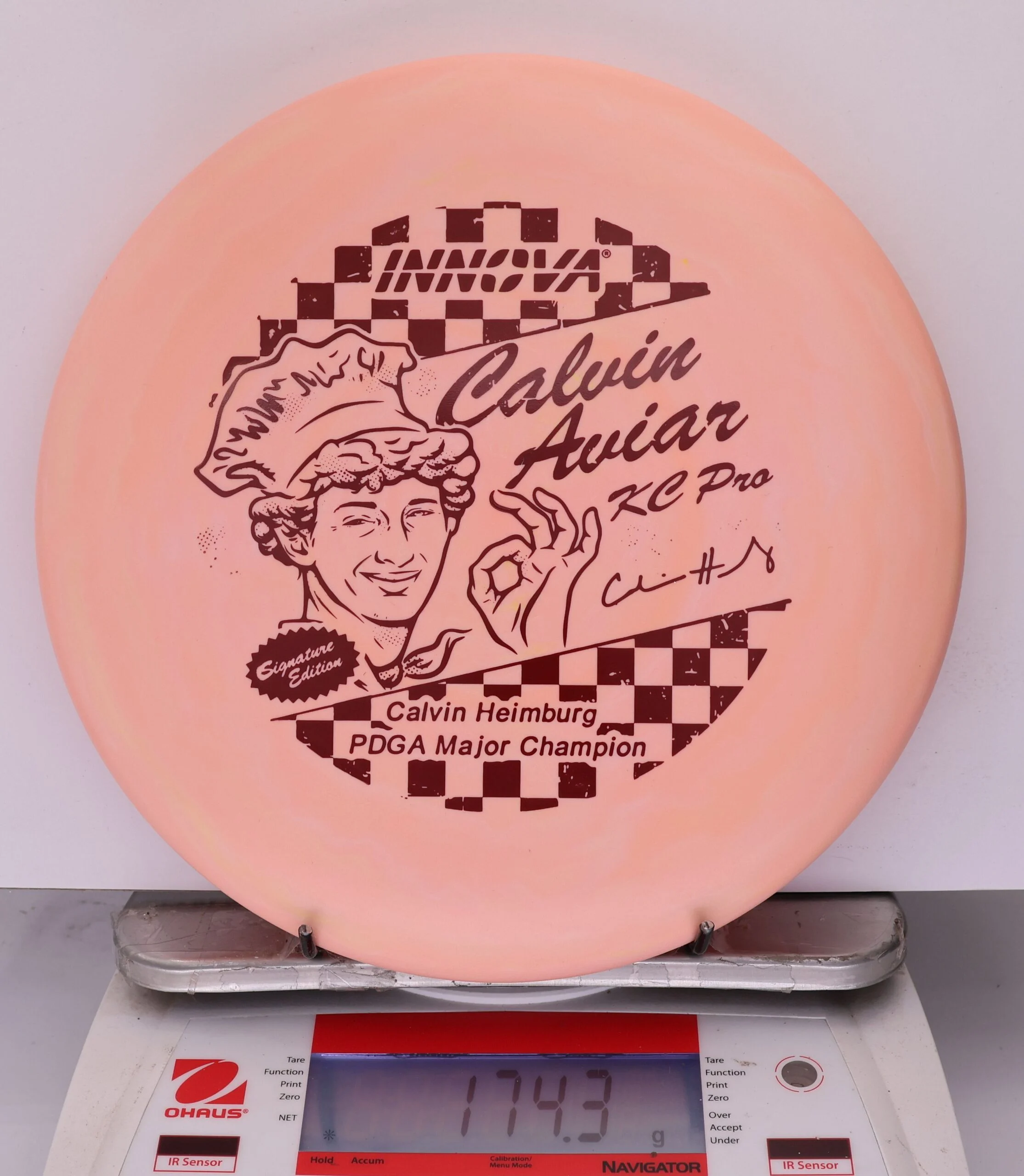 894775 KC Pro Aviar, Calvin Heimburg Character - Signature Edition - #817 LtOrange, 174