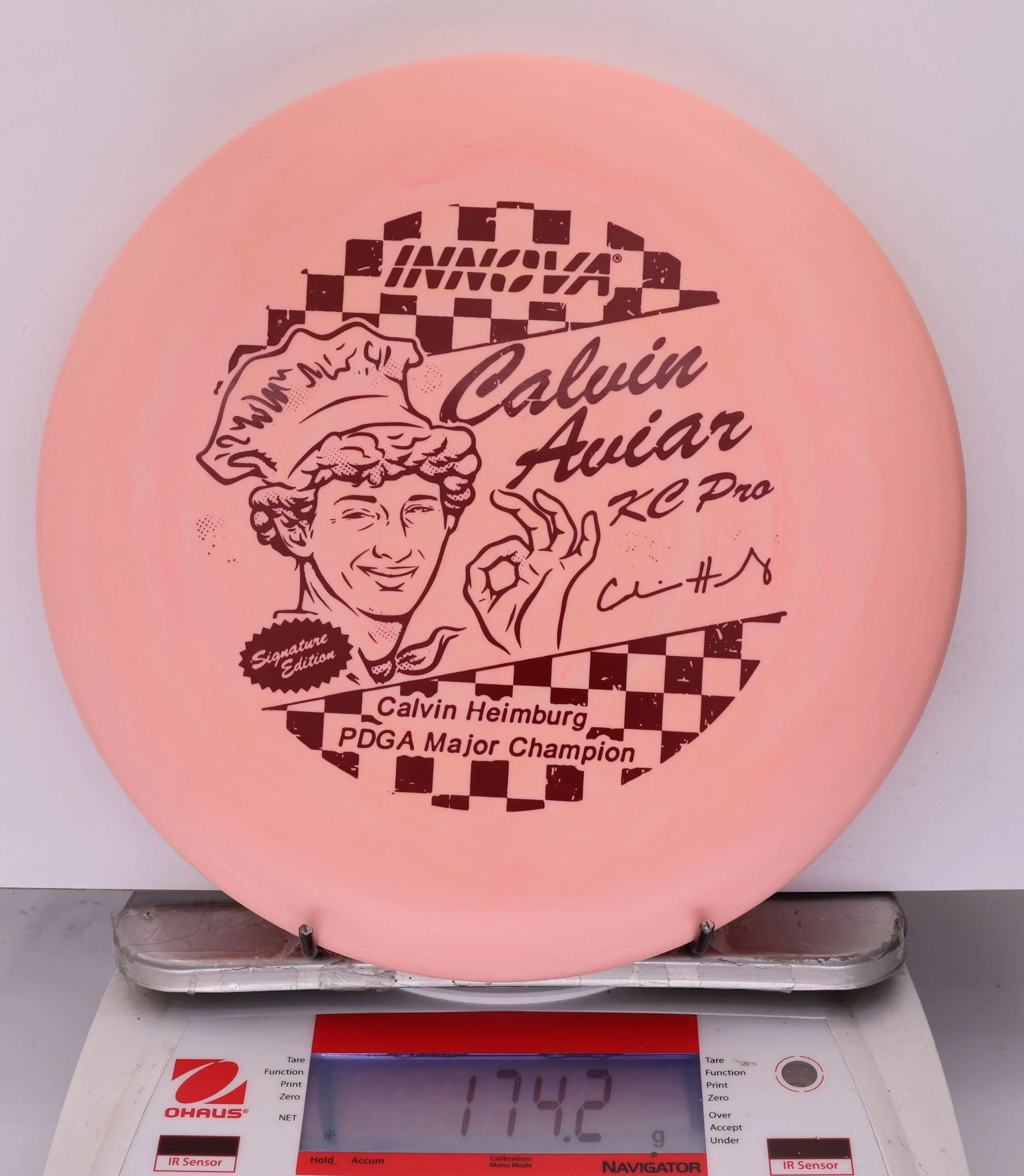 894776 KC Pro Aviar, Calvin Heimburg Character - Signature Edition - #818 LtOrange, 174