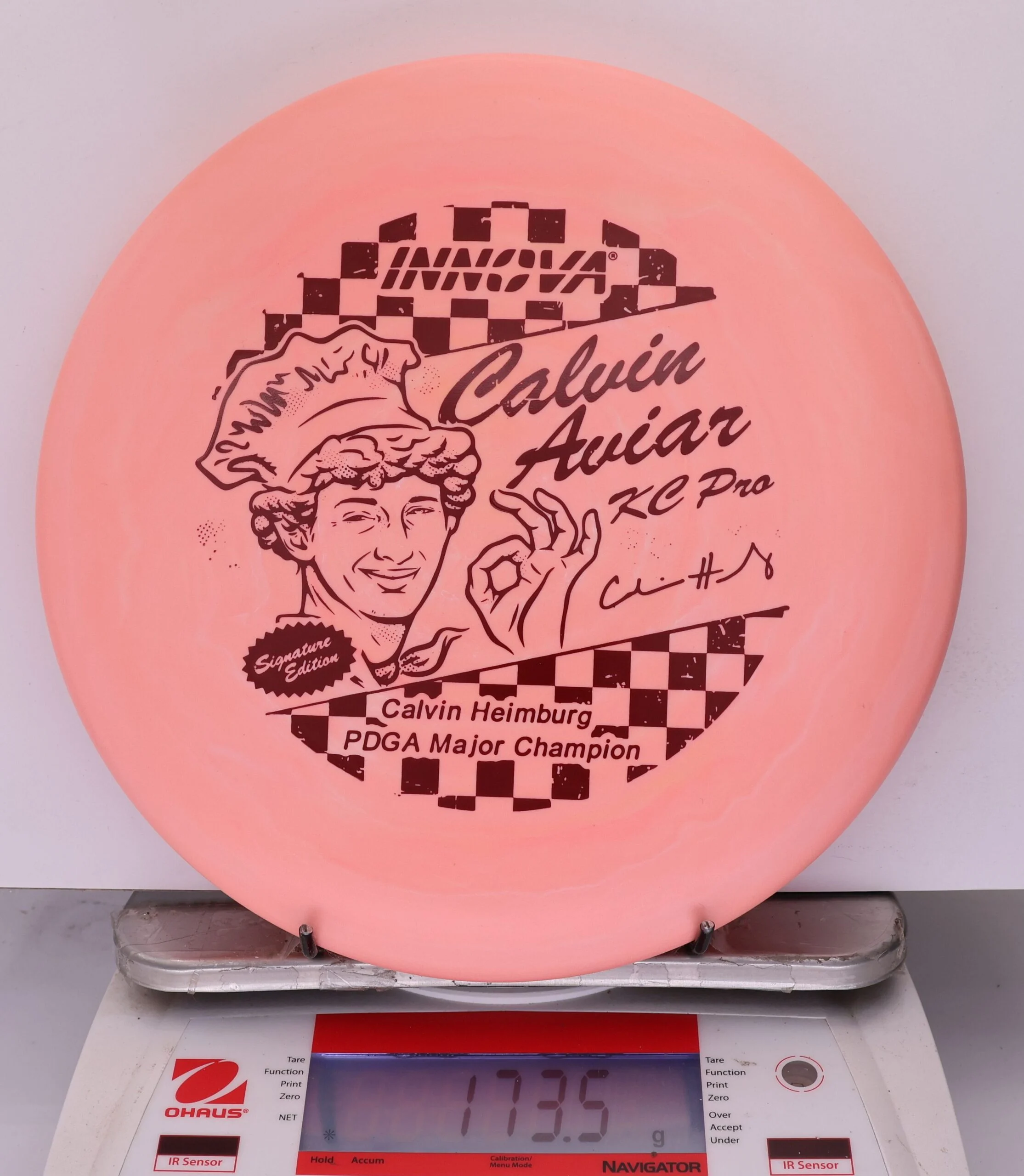 894777 KC Pro Aviar, Calvin Heimburg Character - Signature Edition - #819 LtOrange, 174
