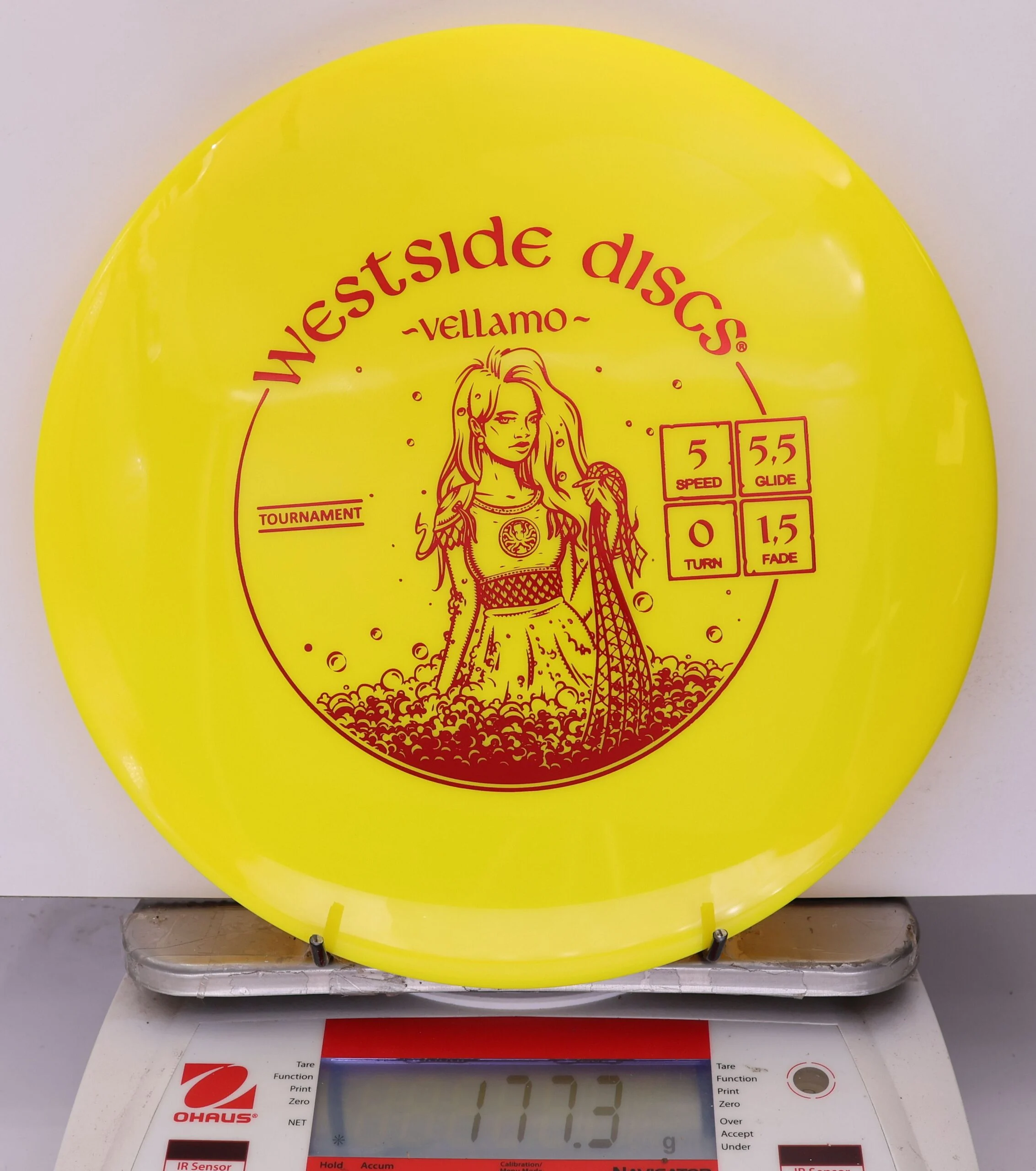 895076 Tournament Vellamo - #09 Yellow, 177