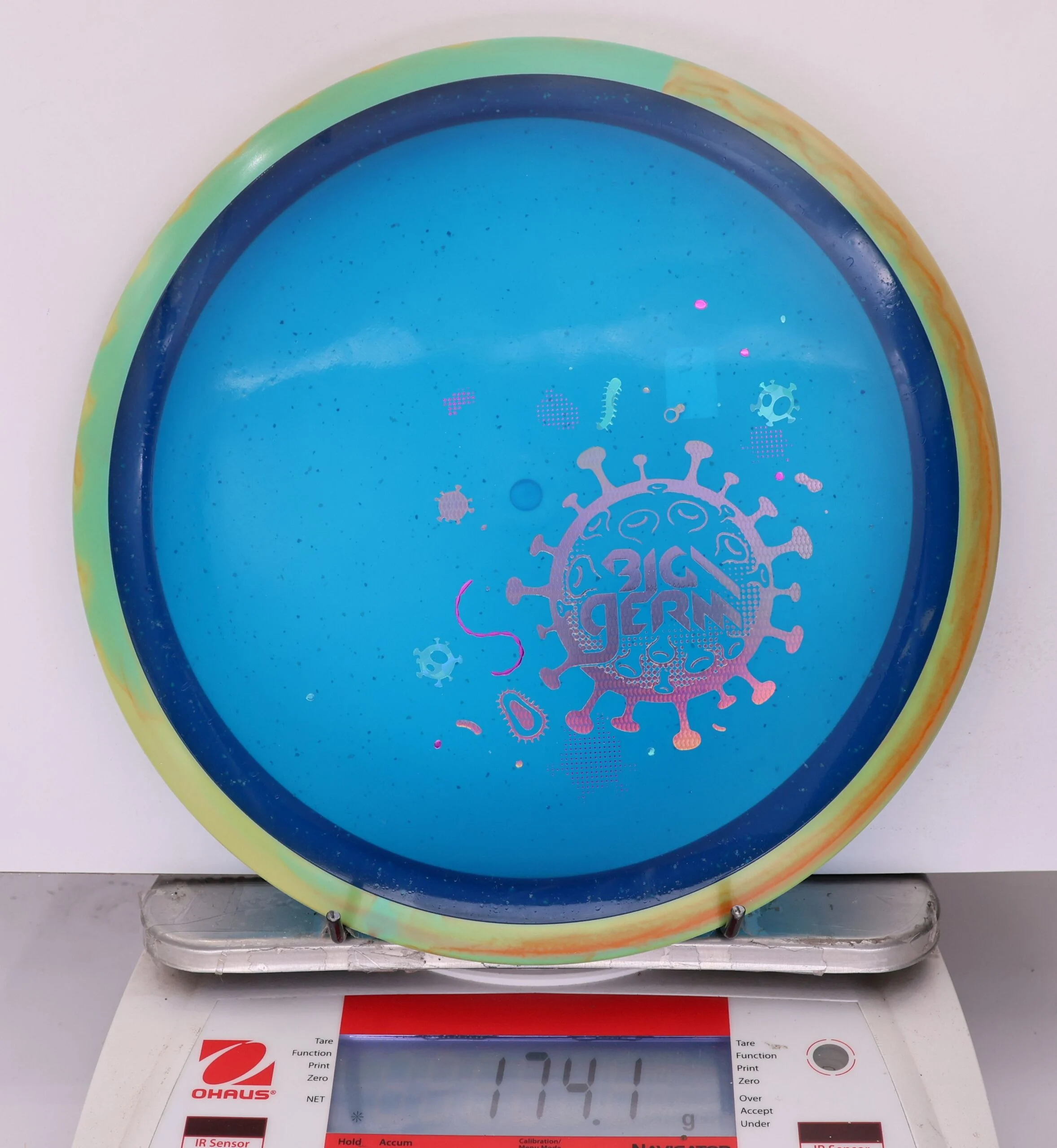 895663 Proton Particle Virus, Big Germ - #42 AquaOrange-Blue, 174