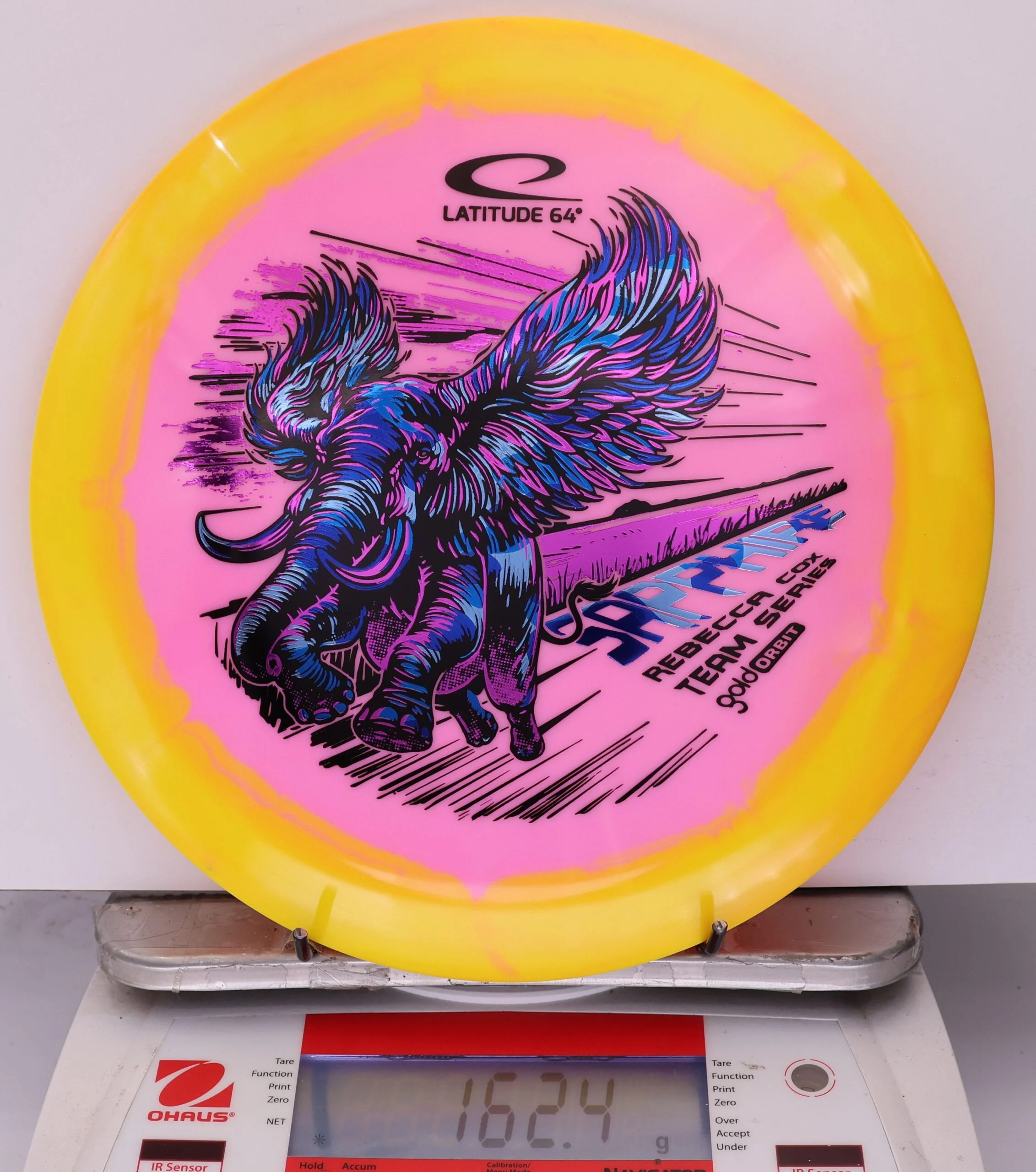 896117 Gold Orbit Sapphire, Rebecca Cox 2026 Team Series - #11 Yellow-Pink, 162