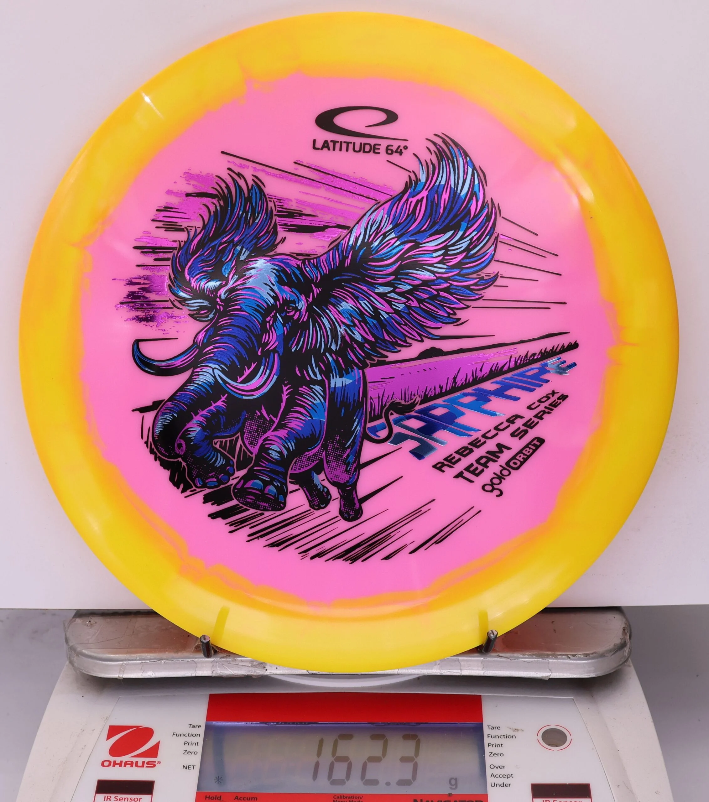 896138 Gold Orbit Sapphire, Rebecca Cox 2026 Team Series - #13 Yellow-Pink, 162