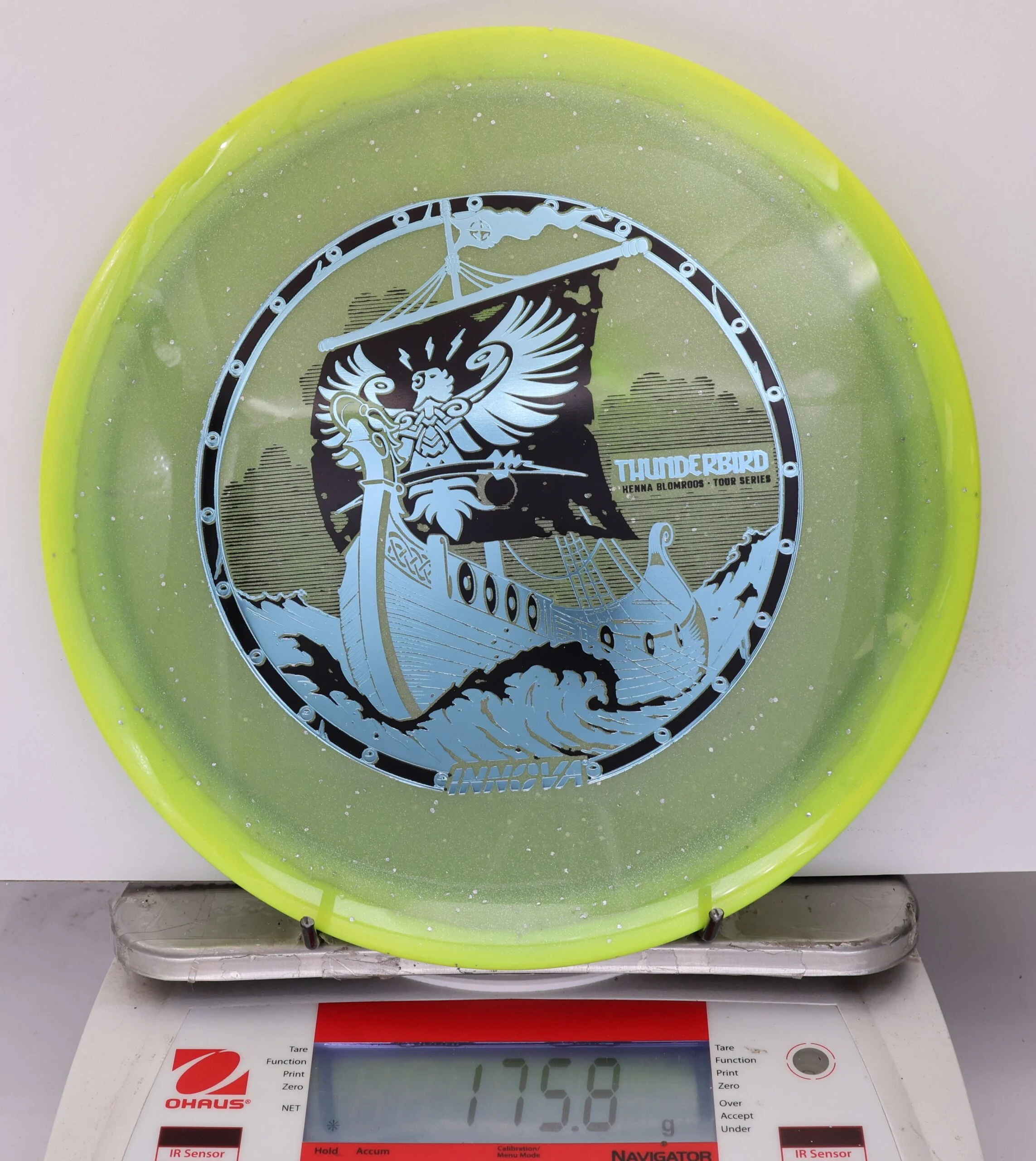 896851 Halo Champion Moondust Thunderbird, Henna Blomroos 2026 Tour Series - #08 Yellow-Gray, 176