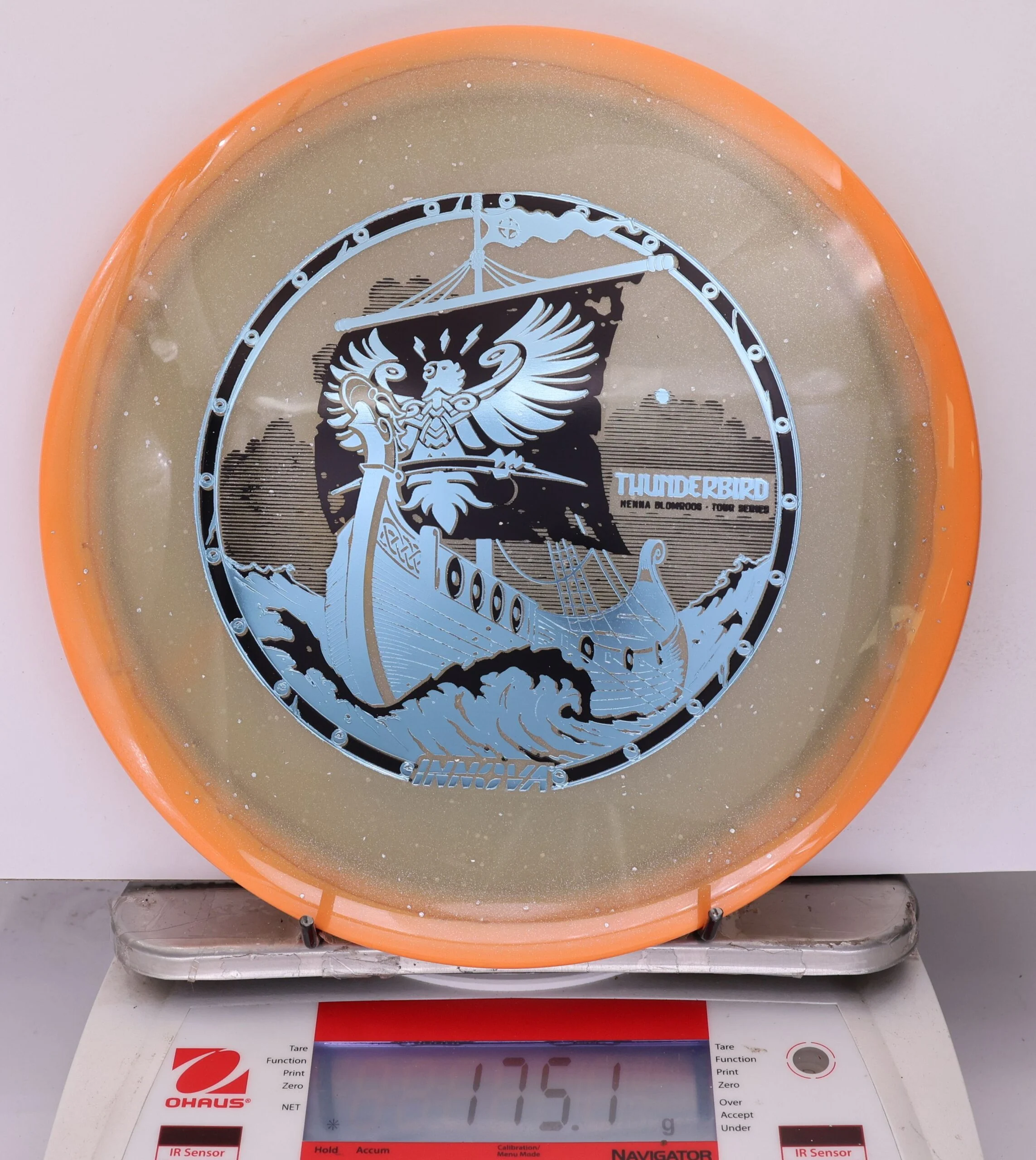 896881 Halo Champion Moondust Thunderbird, Henna Blomroos 2026 Tour Series - #15 Orange-Gray, 175