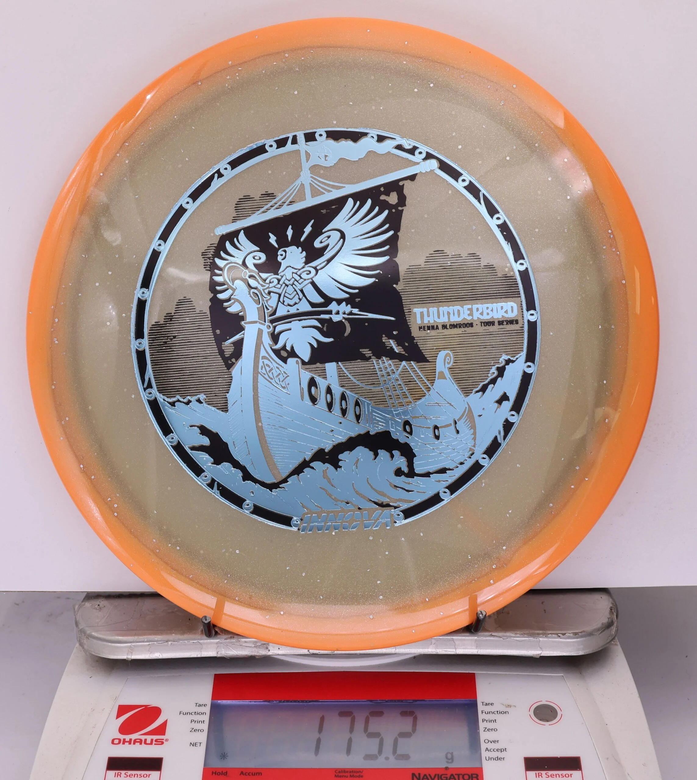 896907 Halo Champion Moondust Thunderbird, Henna Blomroos 2026 Tour Series - #18 Orange-Gray, 175