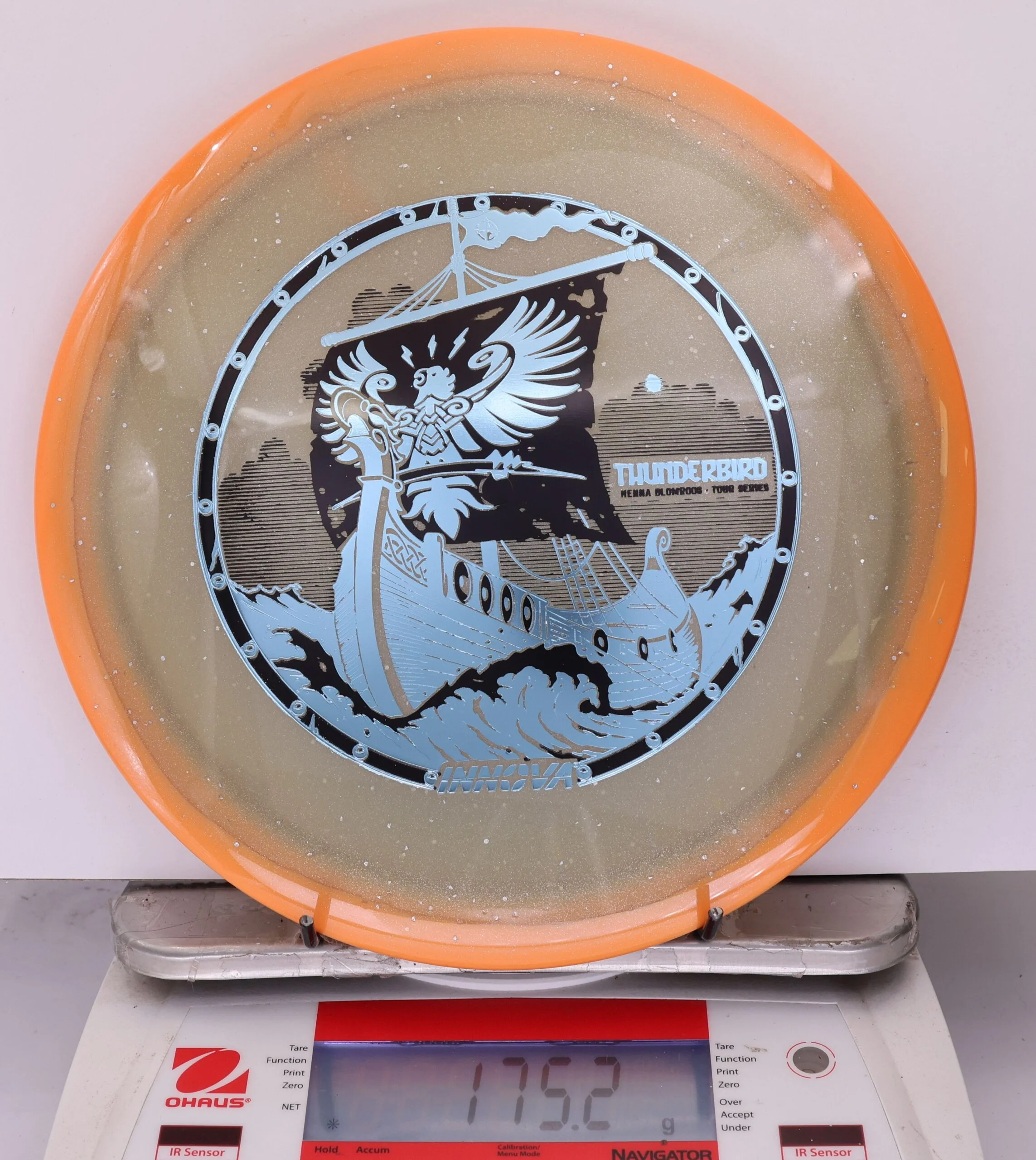896908 Halo Champion Moondust Thunderbird, Henna Blomroos 2026 Tour Series - #19 Orange-Gray, 175