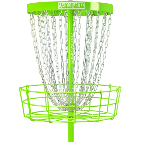 897094 Axiom Pro HD Disc Golf Basket - Lime