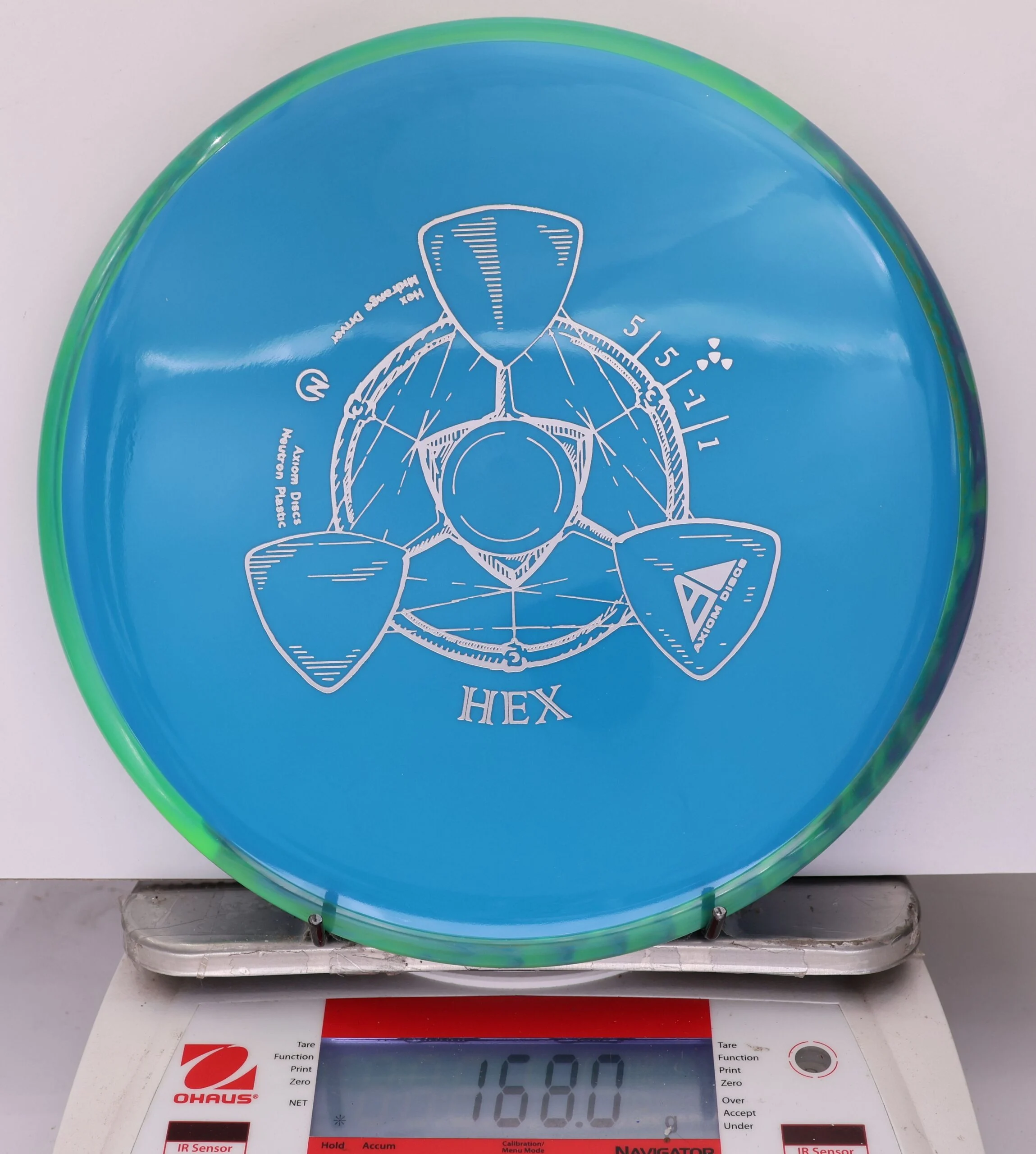 897527 Neutron Hex - #03 Green-Blue, 168