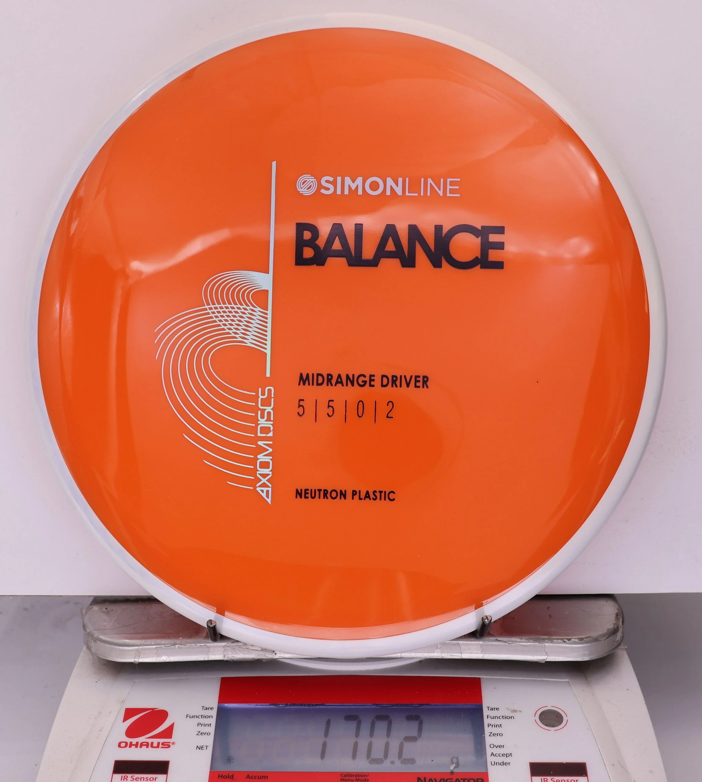 897565 Simon Line Neutron Balance - #02 White-Orange, 170
