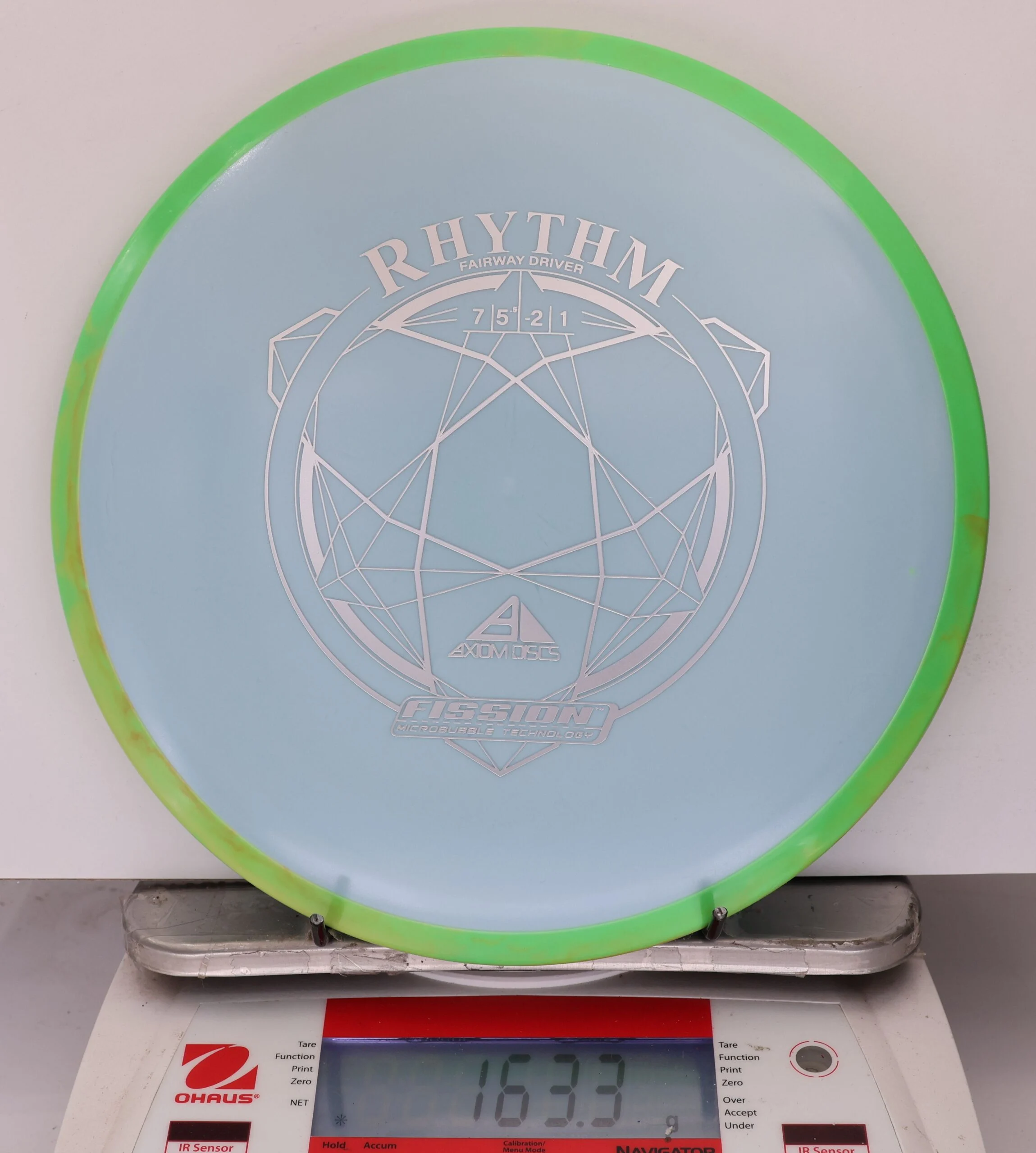 897684 Fission Rhythm - #20 Green-LtBlurple, 163
