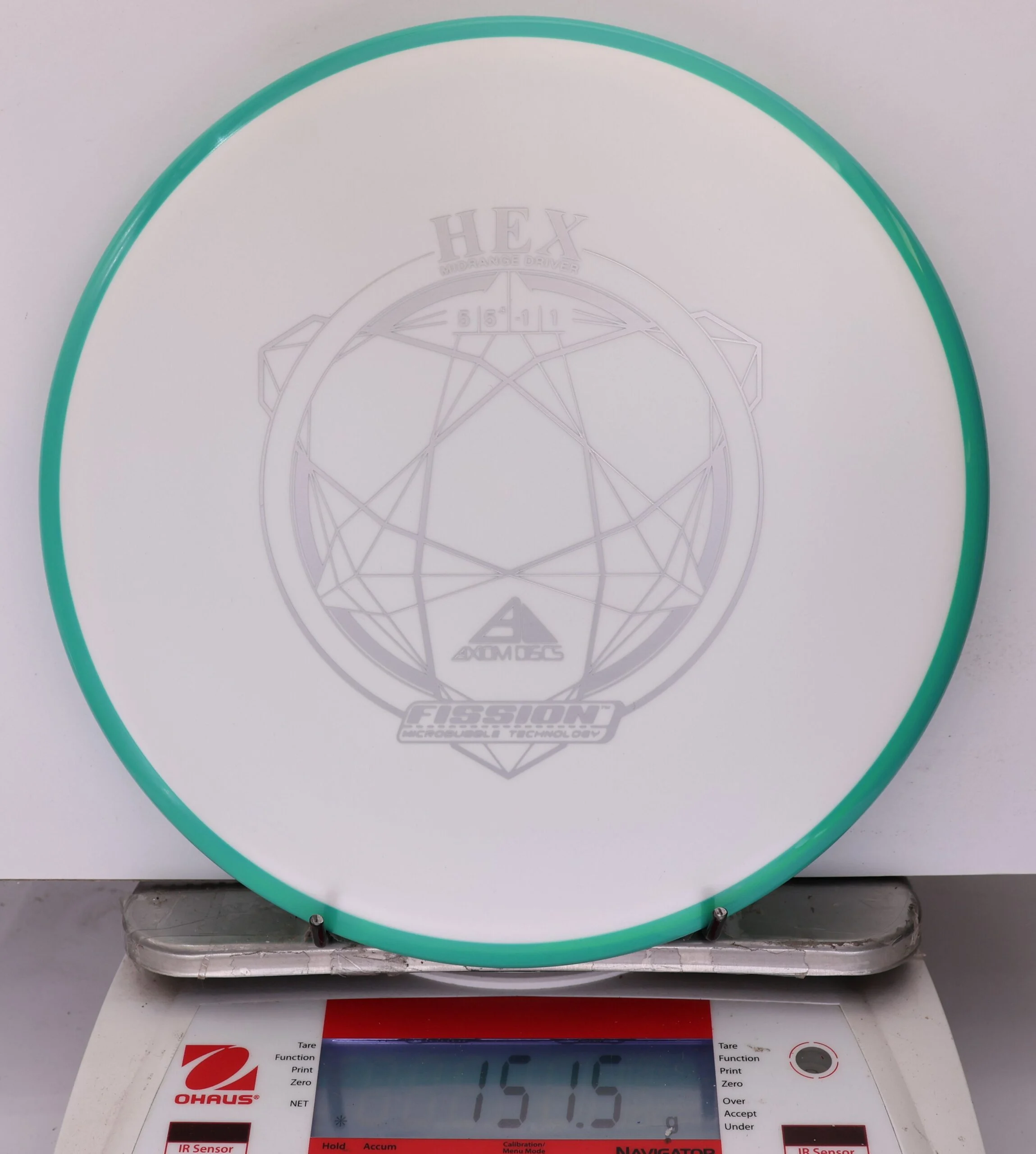 897747 Fission Hex - #01 Teal-White, 152