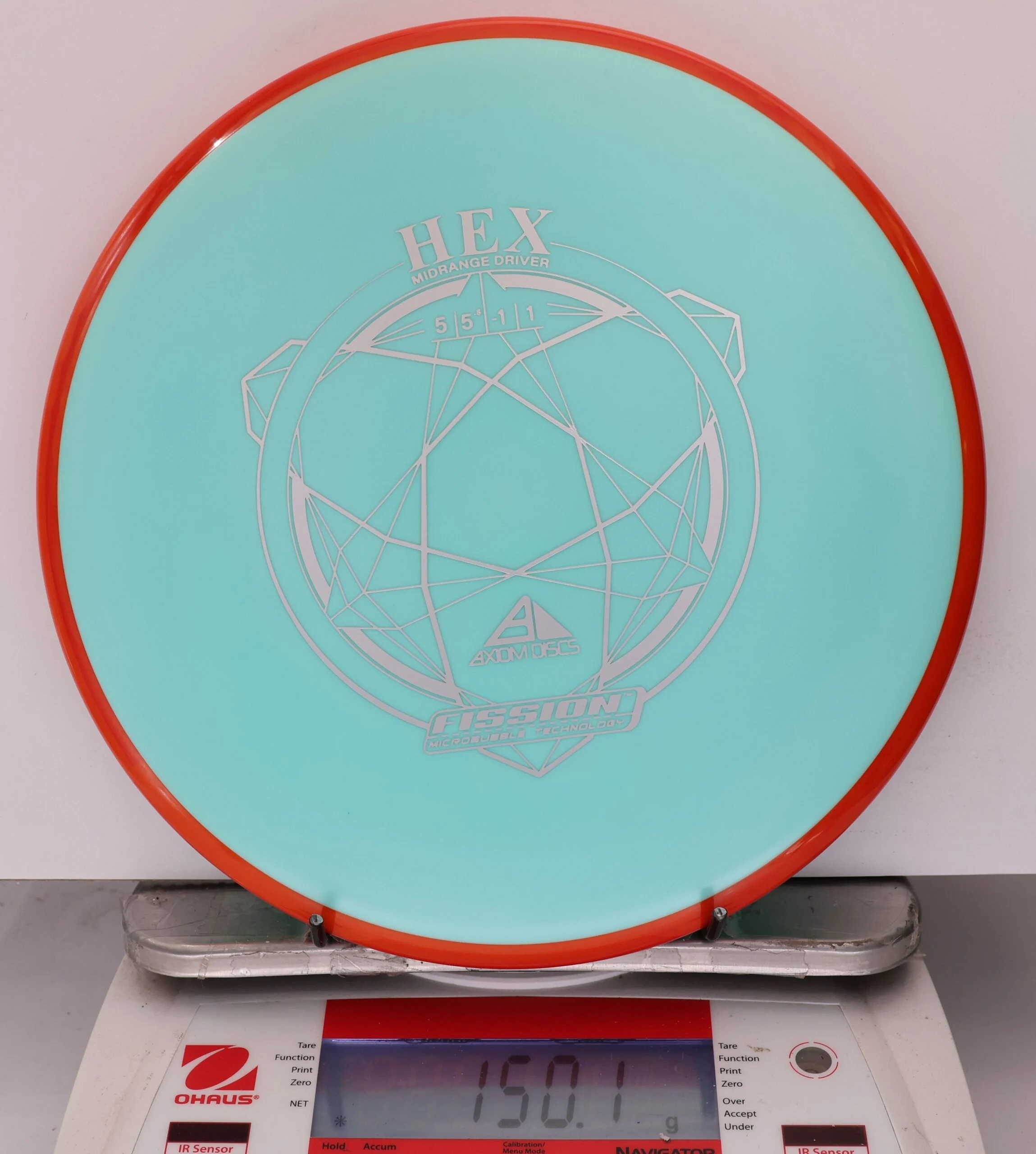 897767 Fission Hex - #09 Red-LtBlue, 150