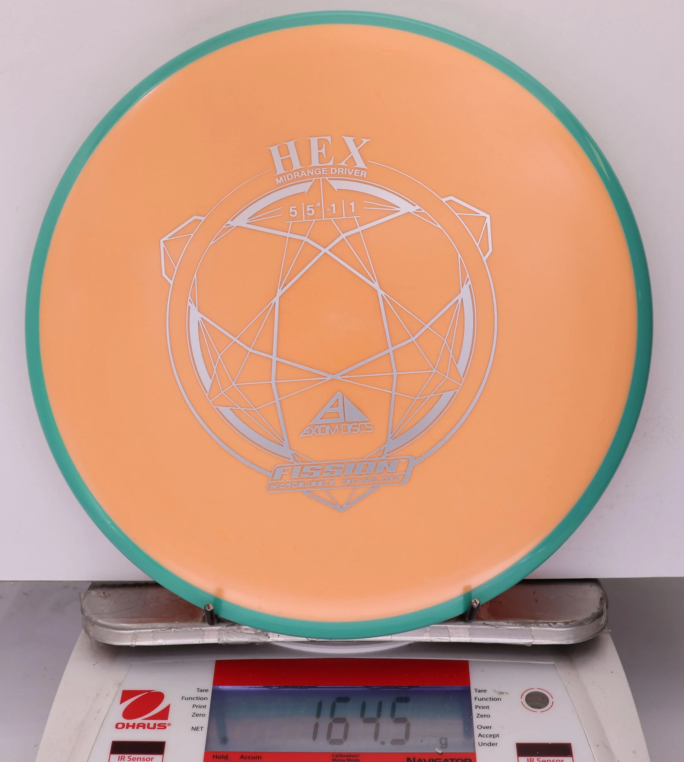 897768 Fission Hex - #10 Teal-Orange, 165