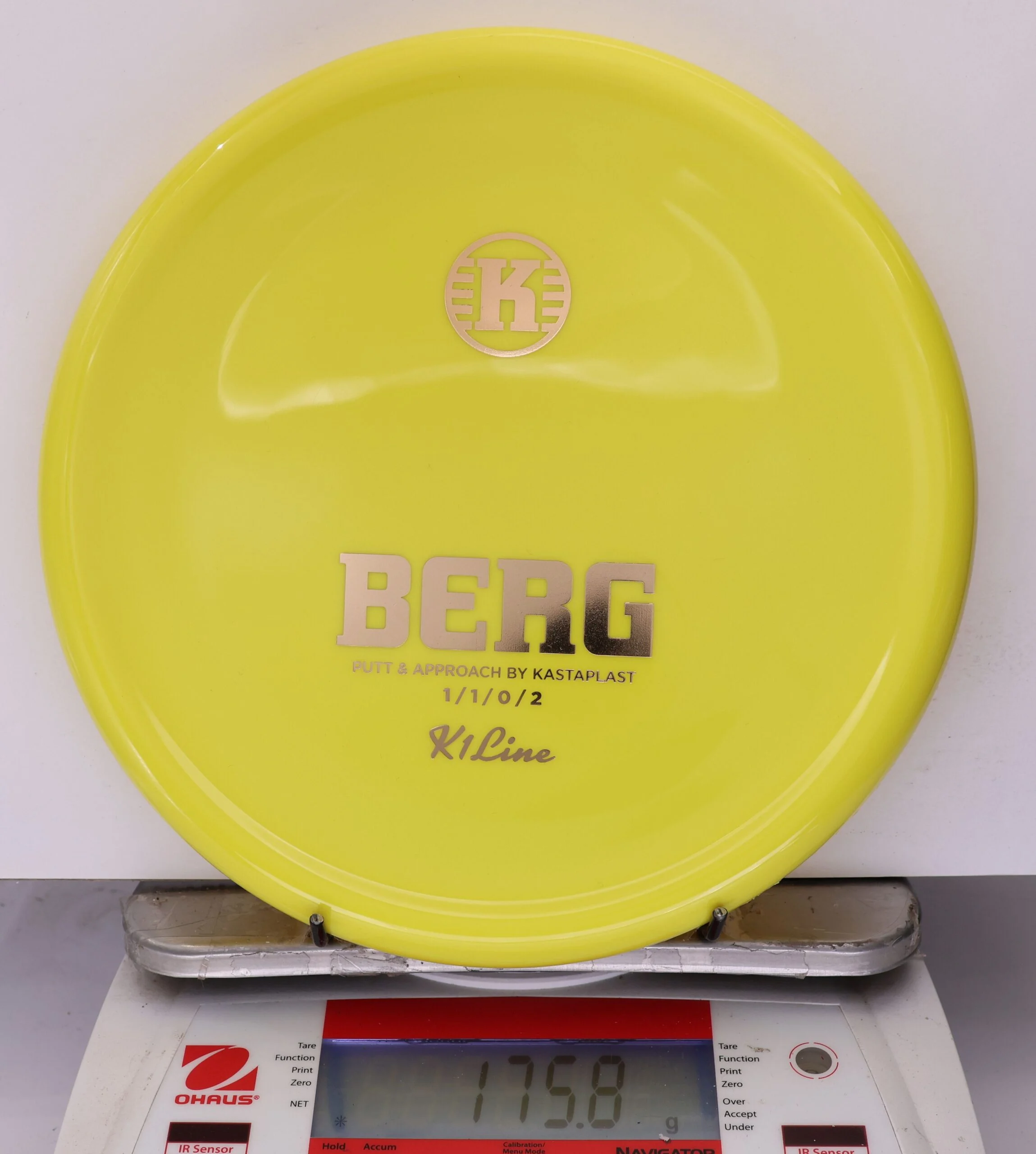 897914 K1 Berg - #15 Yellow, 176