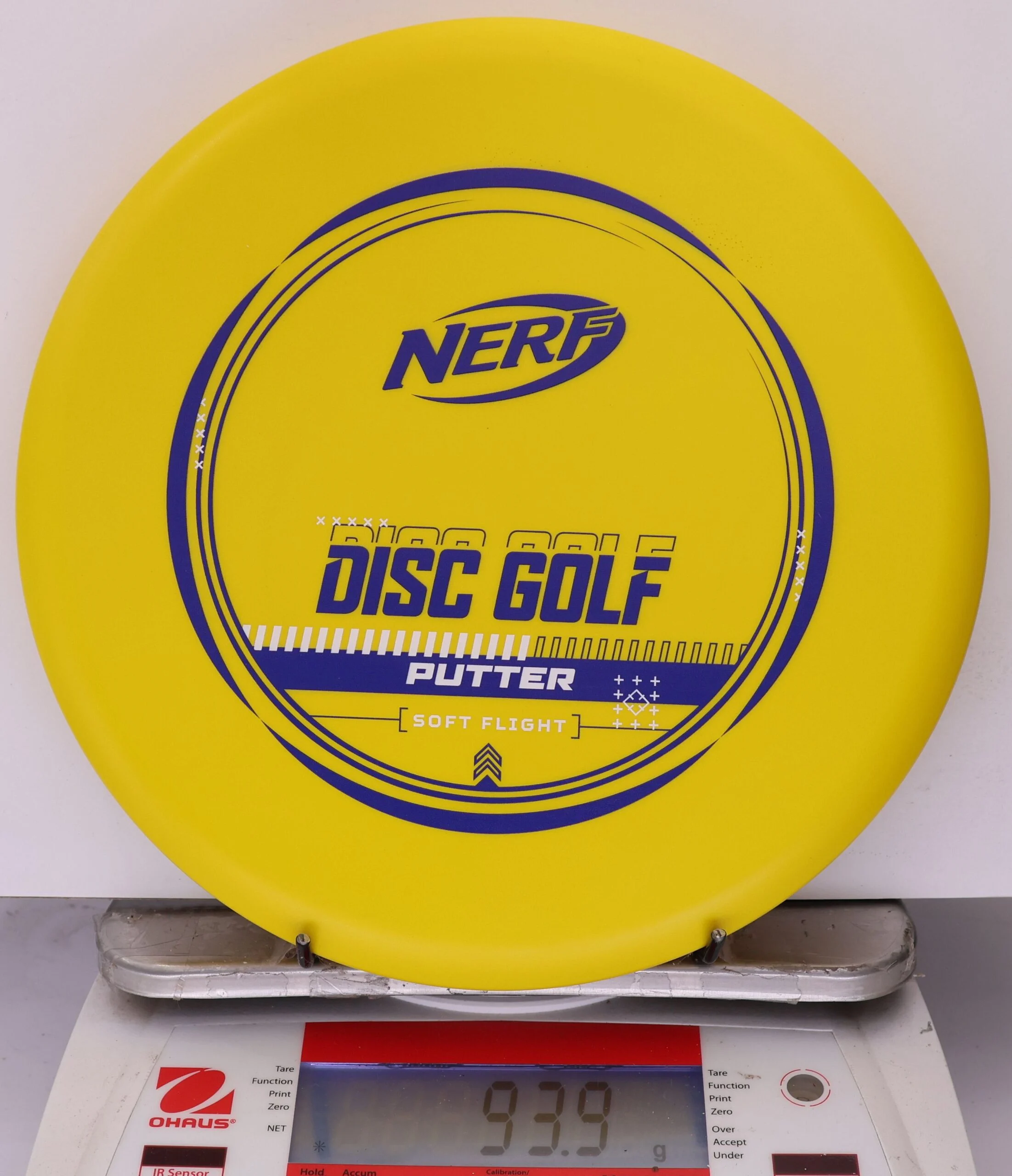 900023 NERF x Prodigy Soft Flight Putter - #30 Yellow, 94