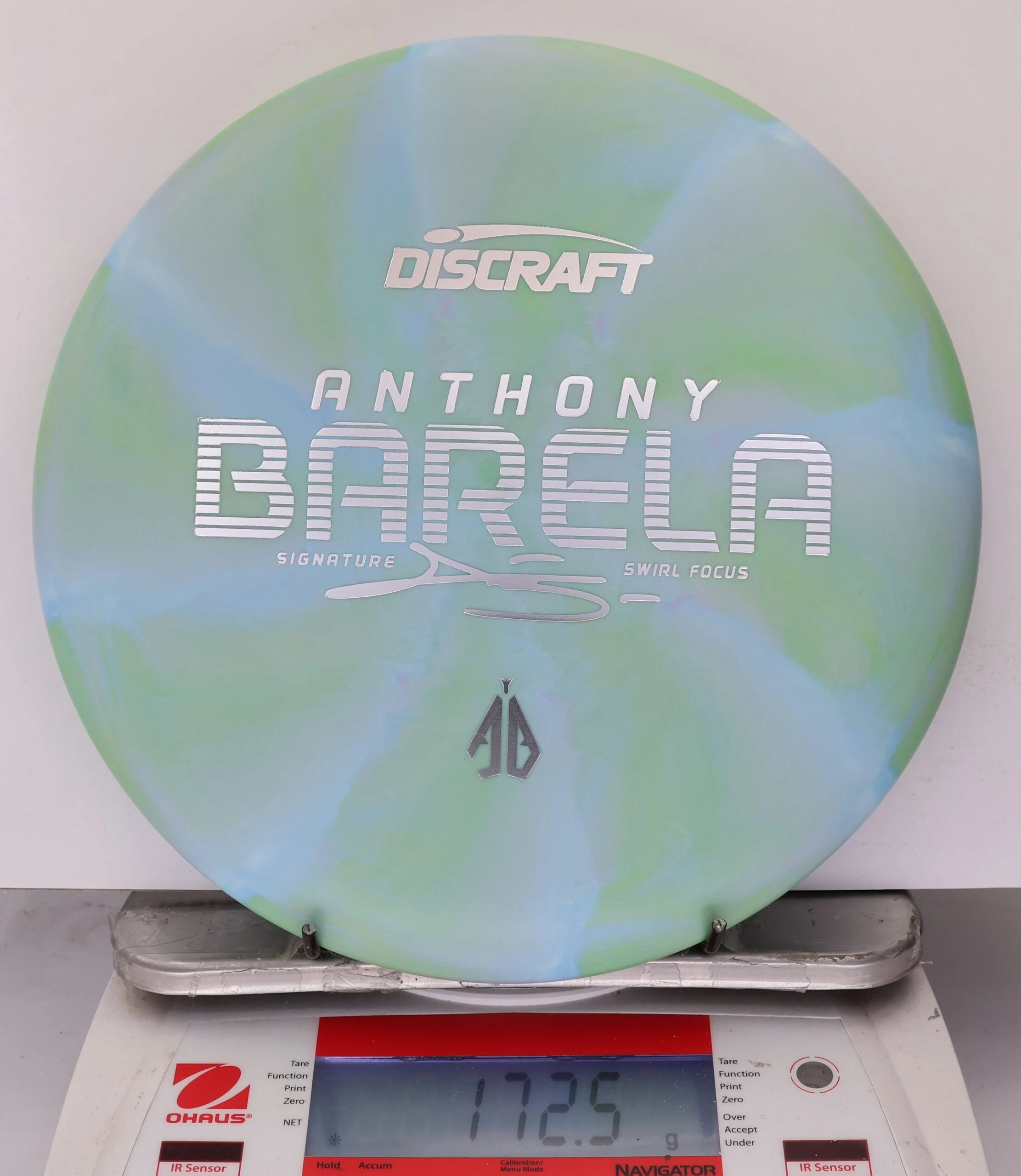 900336 Crazy Tuff Swirl Focus, Anthony Barela - #38 LtGreenLtBlue, 173