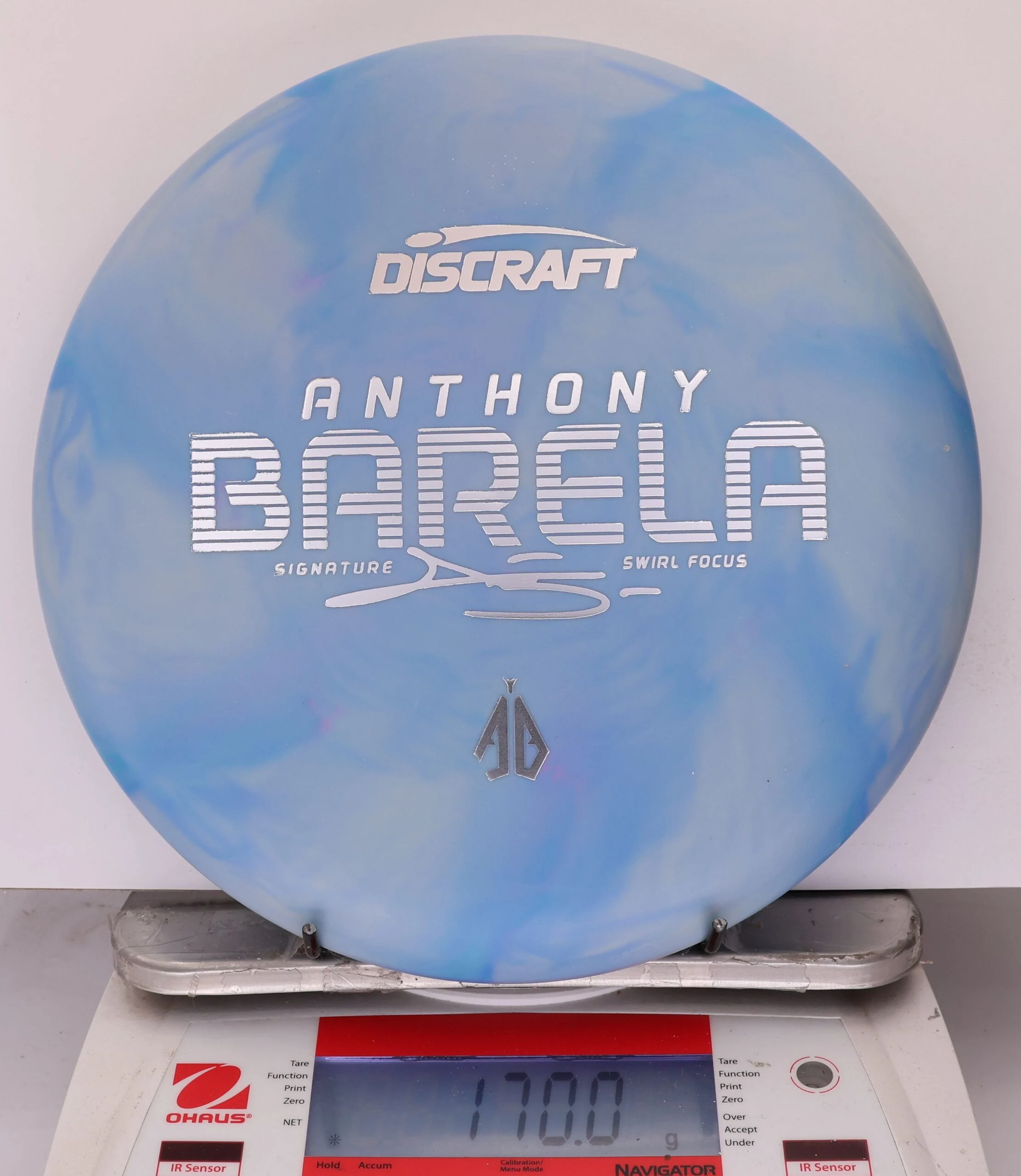 900338 Crazy Tuff Swirl Focus, Anthony Barela - #40 LtBlue, 170