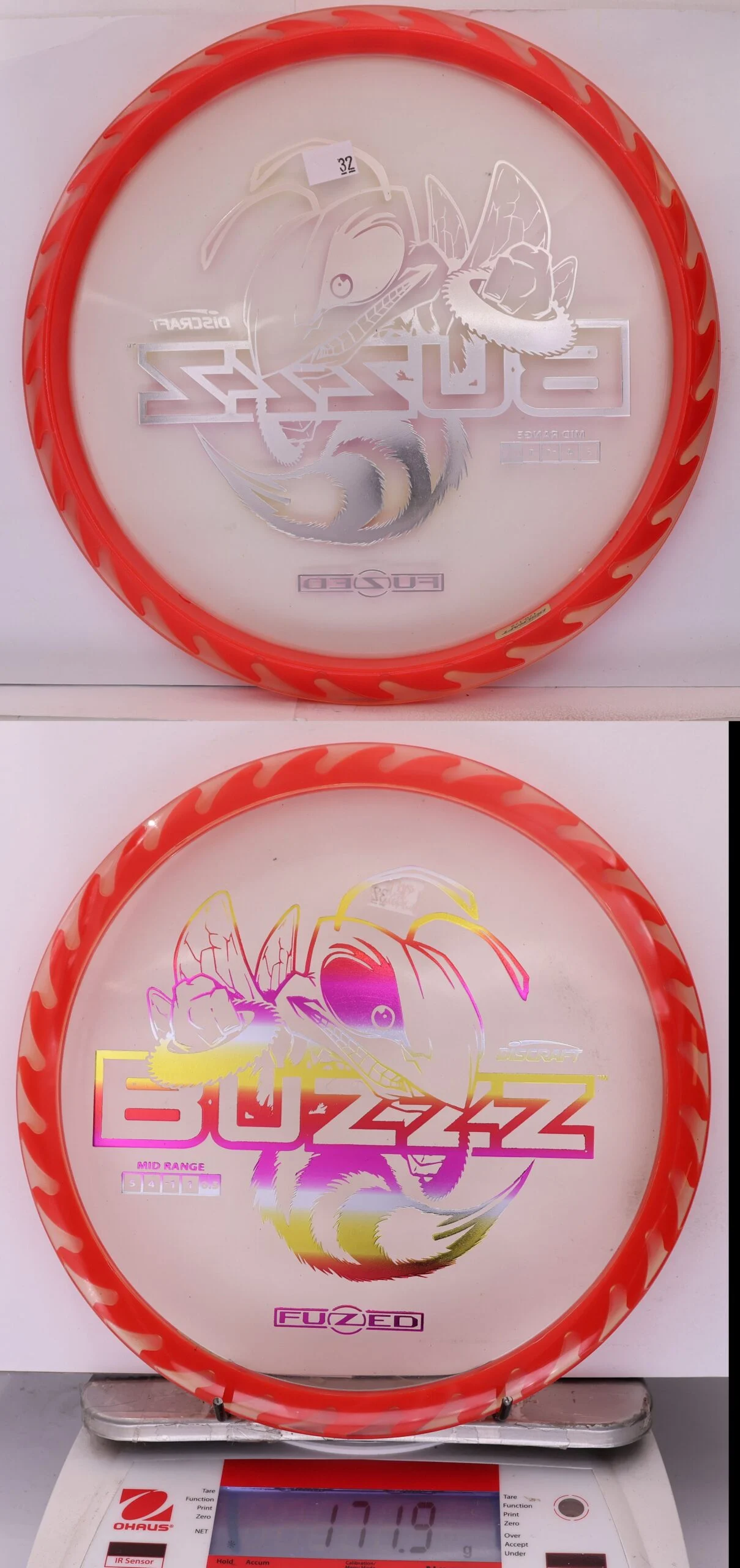 905762 FuZed Line Buzzz - Buzzzsaw - #032 Clear-Red, 172