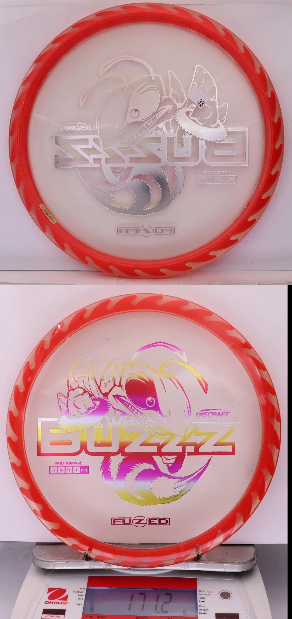905763 FuZed Line Buzzz - Buzzzsaw - #033 Clear-Red, 171
