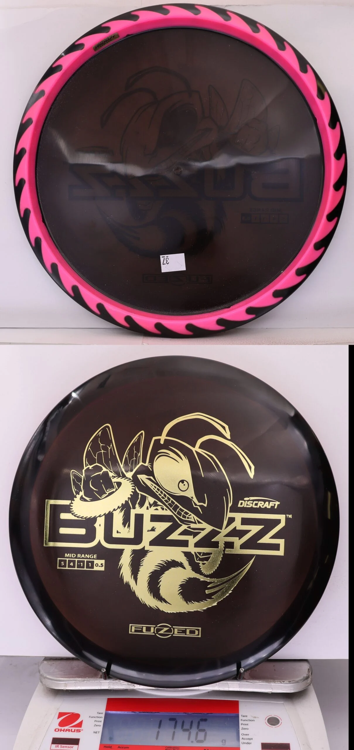 905777 FuZed Line Buzzz - Buzzzsaw - #037 Black-Pink, 175