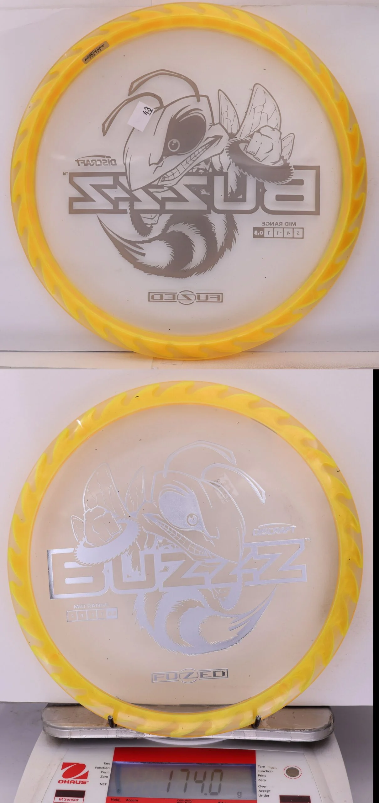 905793 FuZed Line Buzzz - Buzzzsaw - #043 Clear-Yellow, 174