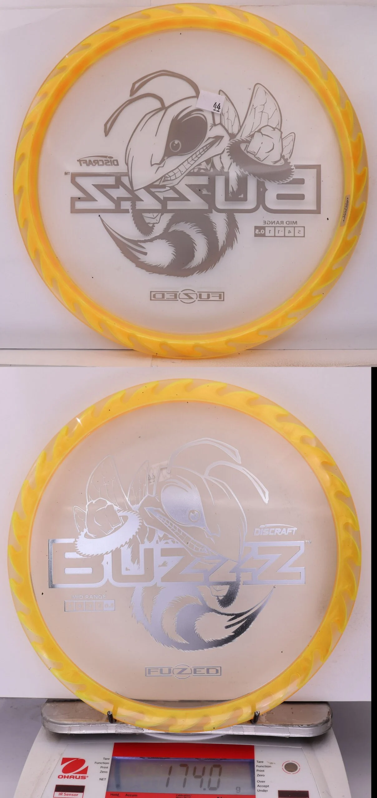 905794 FuZed Line Buzzz - Buzzzsaw - #044 Clear-Yellow, 174