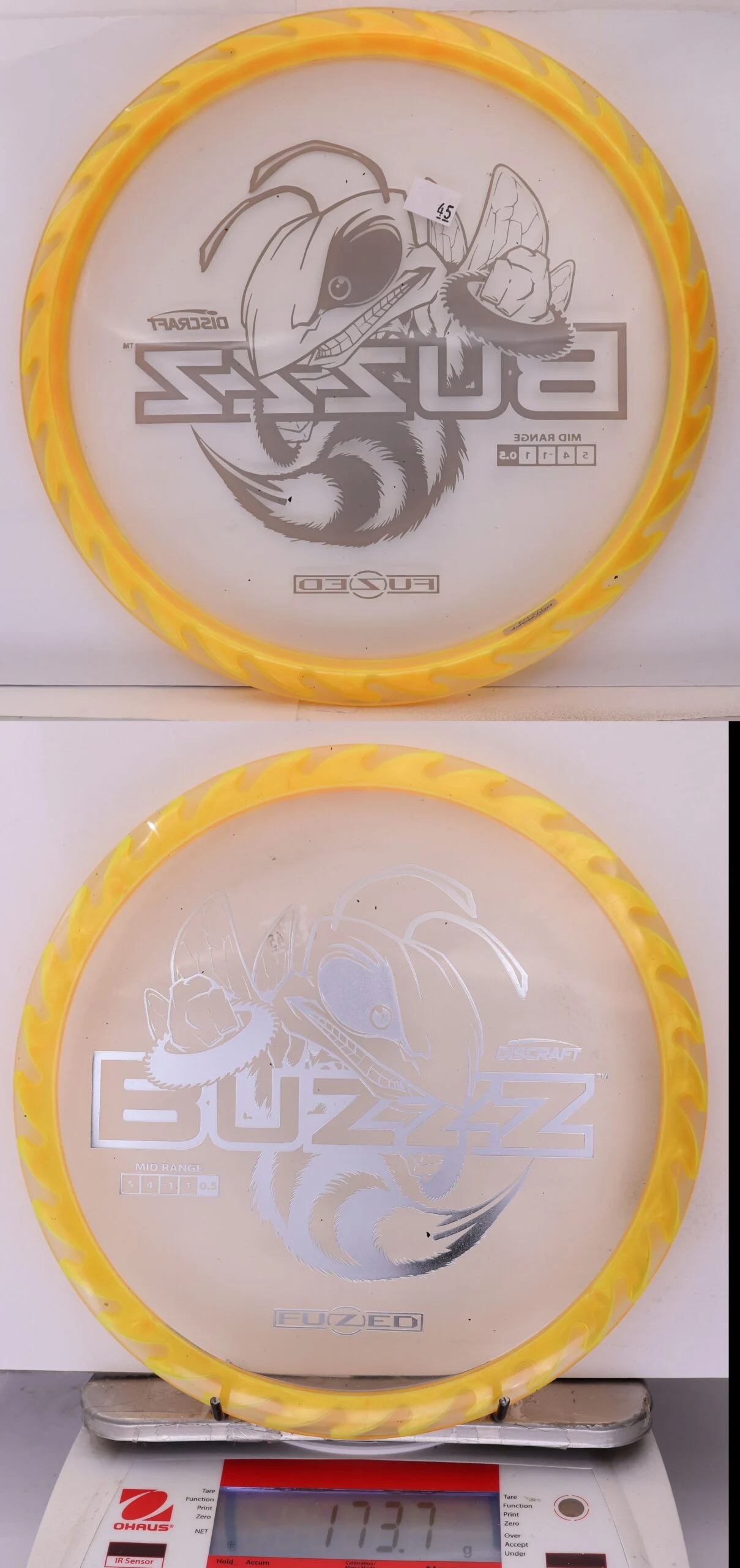 905795 FuZed Line Buzzz - Buzzzsaw - #045 Clear-Yellow, 174