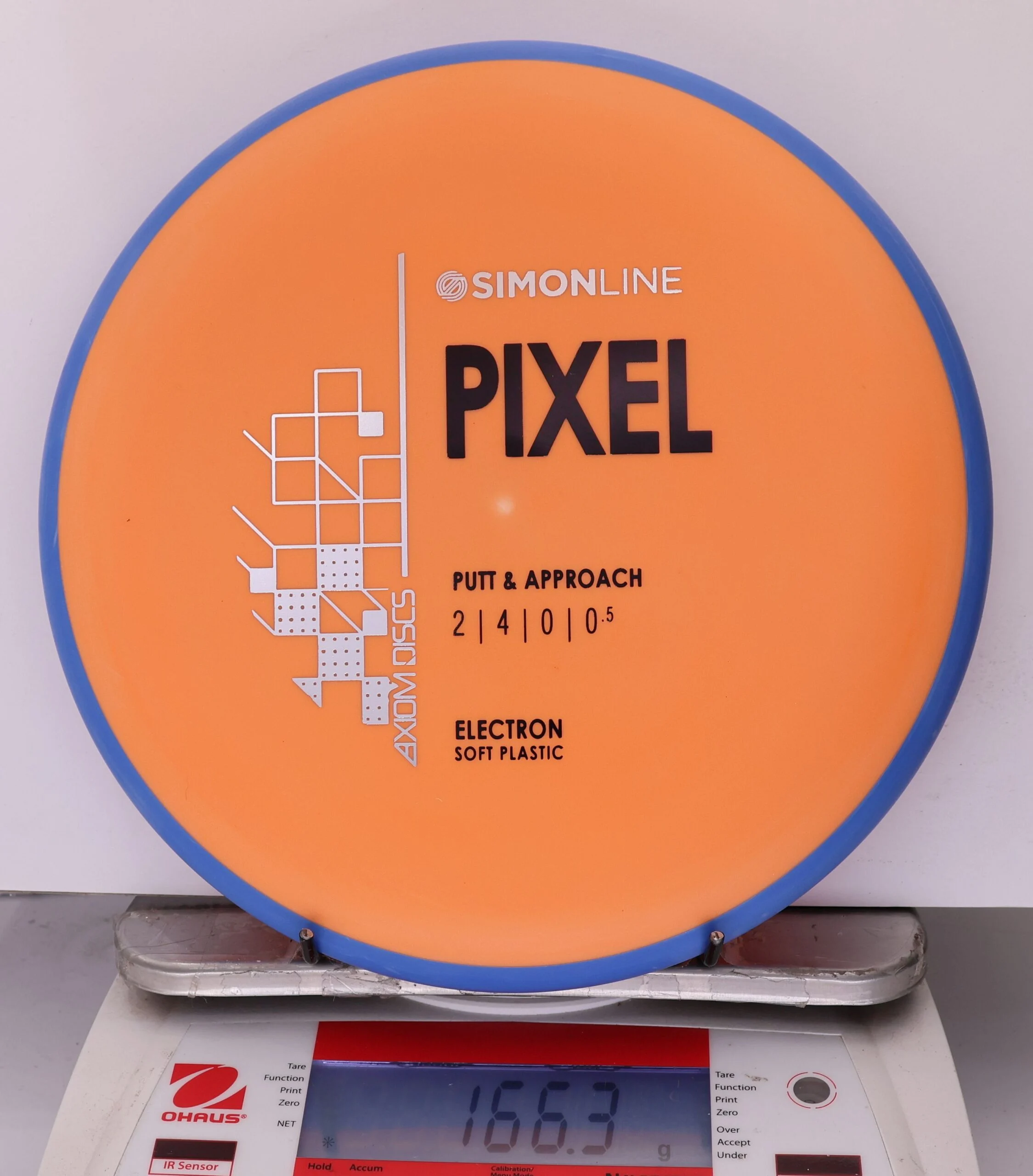 905917 Simon Line Electron Soft Pixel - #506 Blurple-Orange, 166