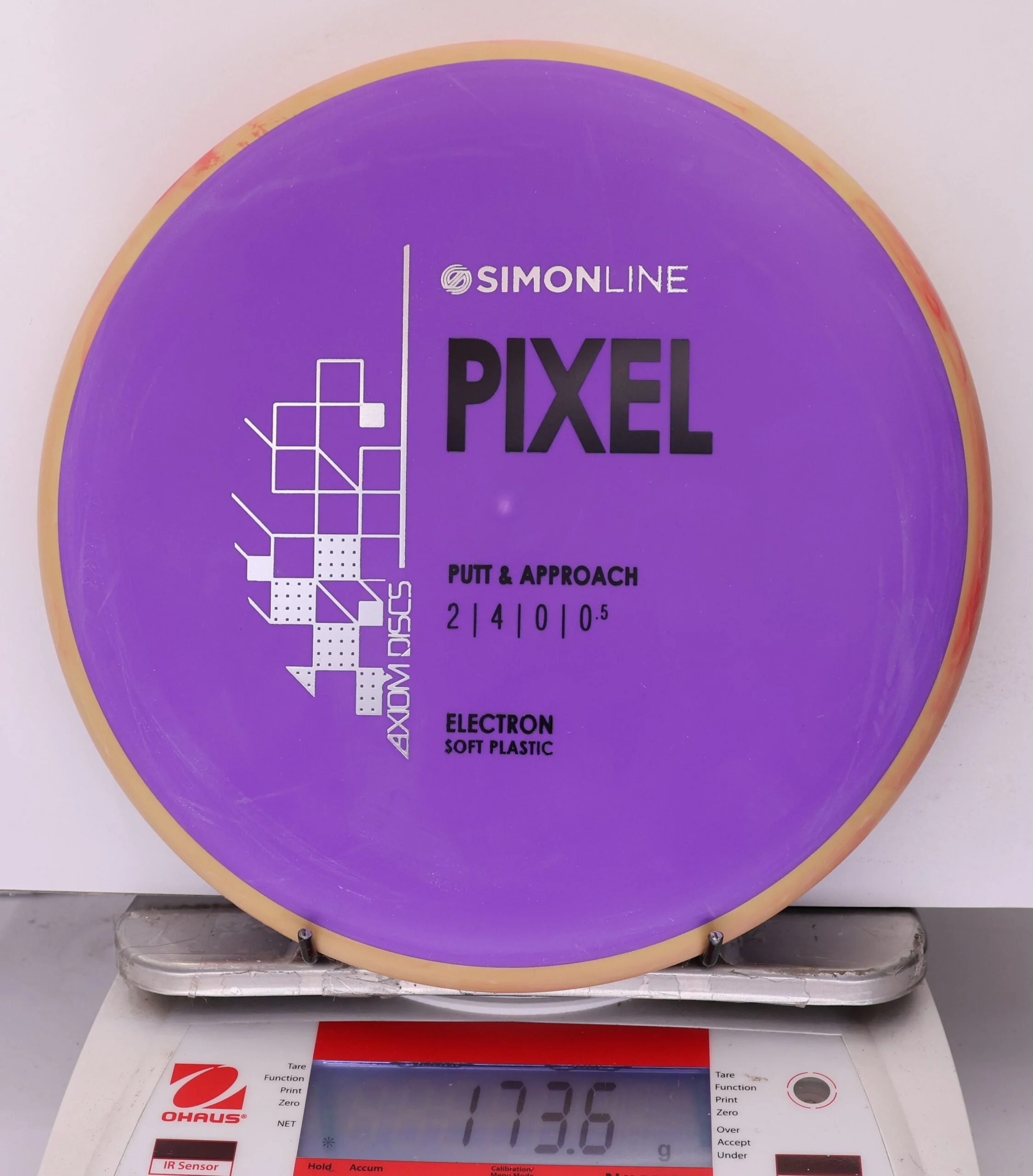 905933 Simon Line Electron Soft Pixel - #512 Orange-Purple, 174