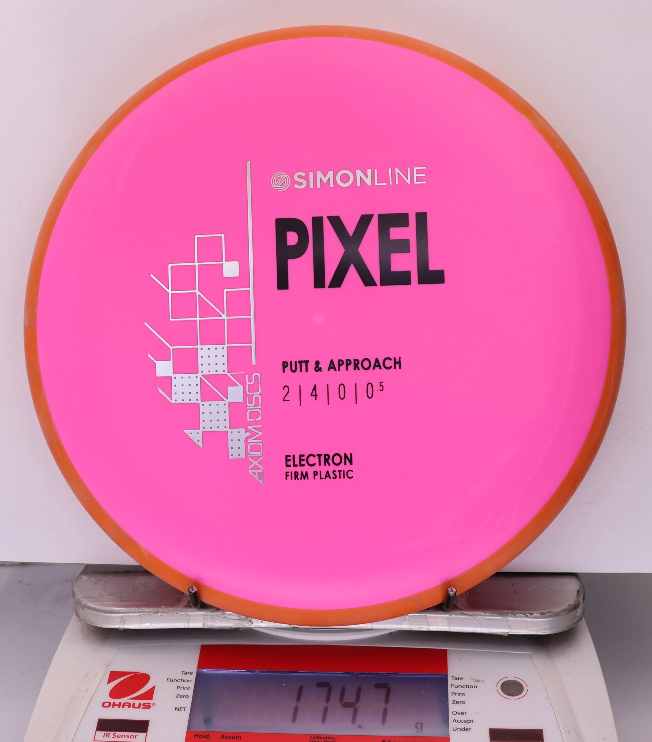 906004 Simon Line Electron Firm Pixel - #514 Orange-Pink, 175