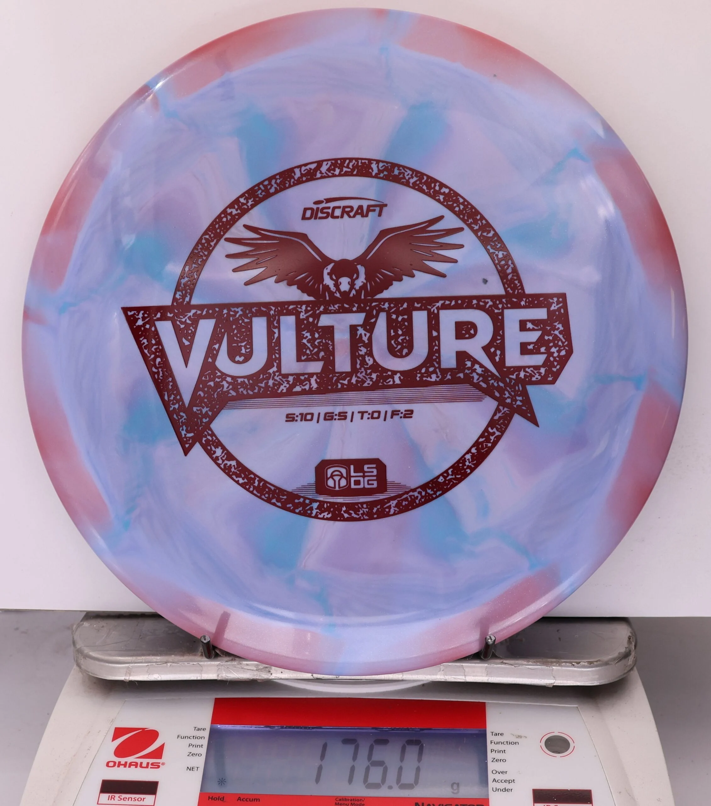 909364 ESP Swirl Colorshift Vulture, 2026 Ledgestone Edition - #10 RedBlurple, 176
