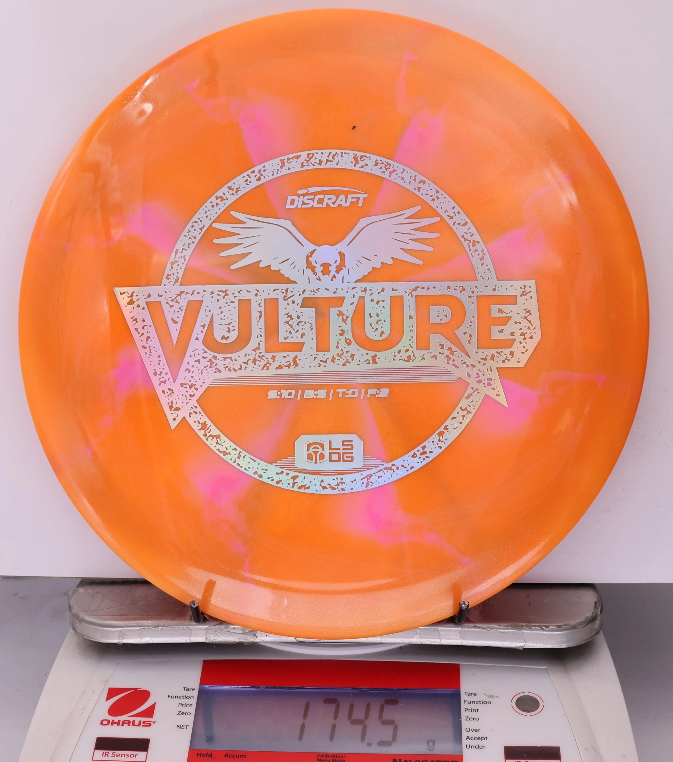 909365 ESP Swirl Colorshift Vulture, 2026 Ledgestone Edition - #11 OrangePink, 175