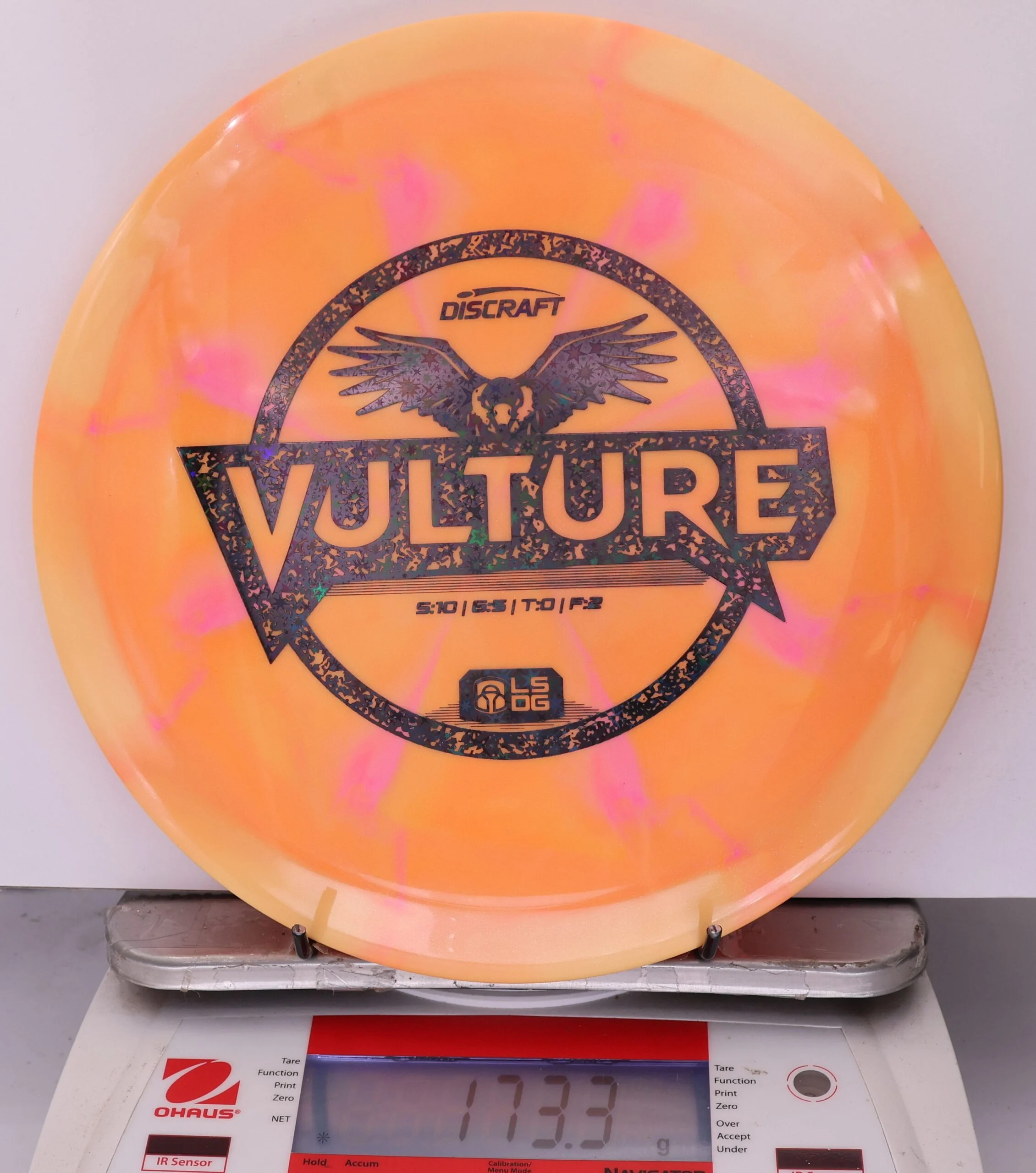 909380 ESP Swirl Colorshift Vulture, 2026 Ledgestone Edition - #12 OrangePink, 173