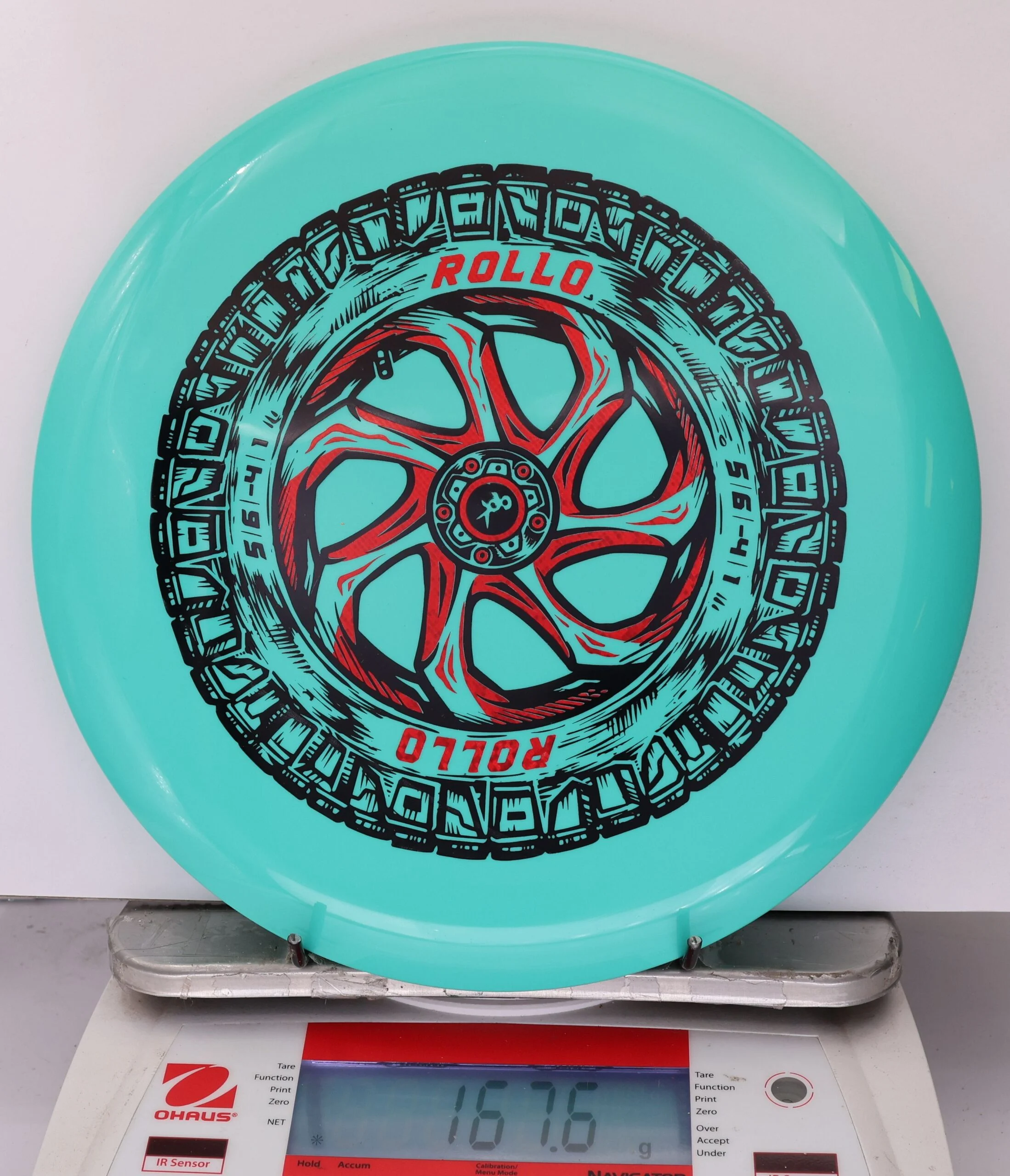 910707 Star Rollo, Spare Tire - #07 Aqua, 168