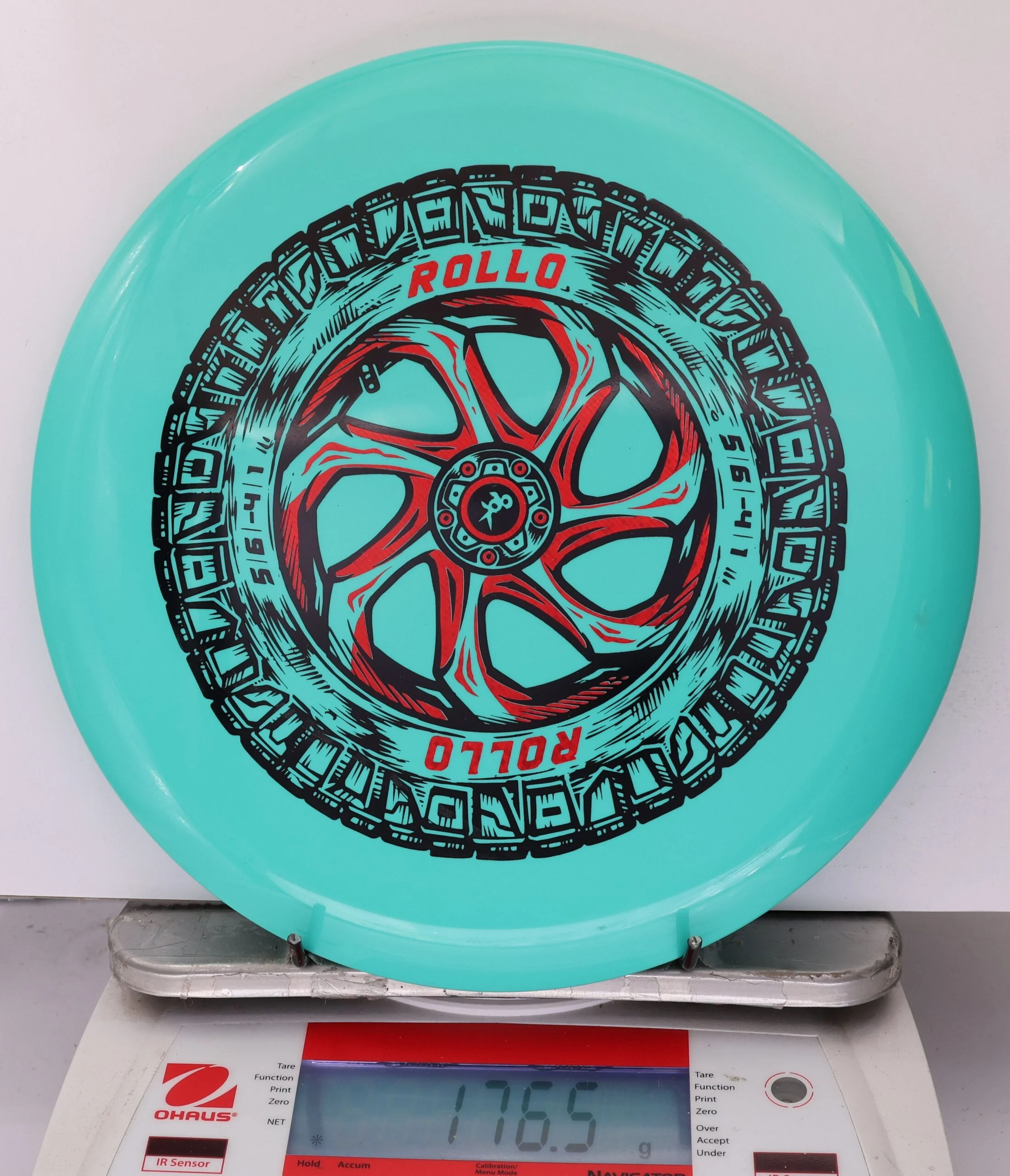 910708 Star Rollo, Spare Tire - #08 Aqua, 177