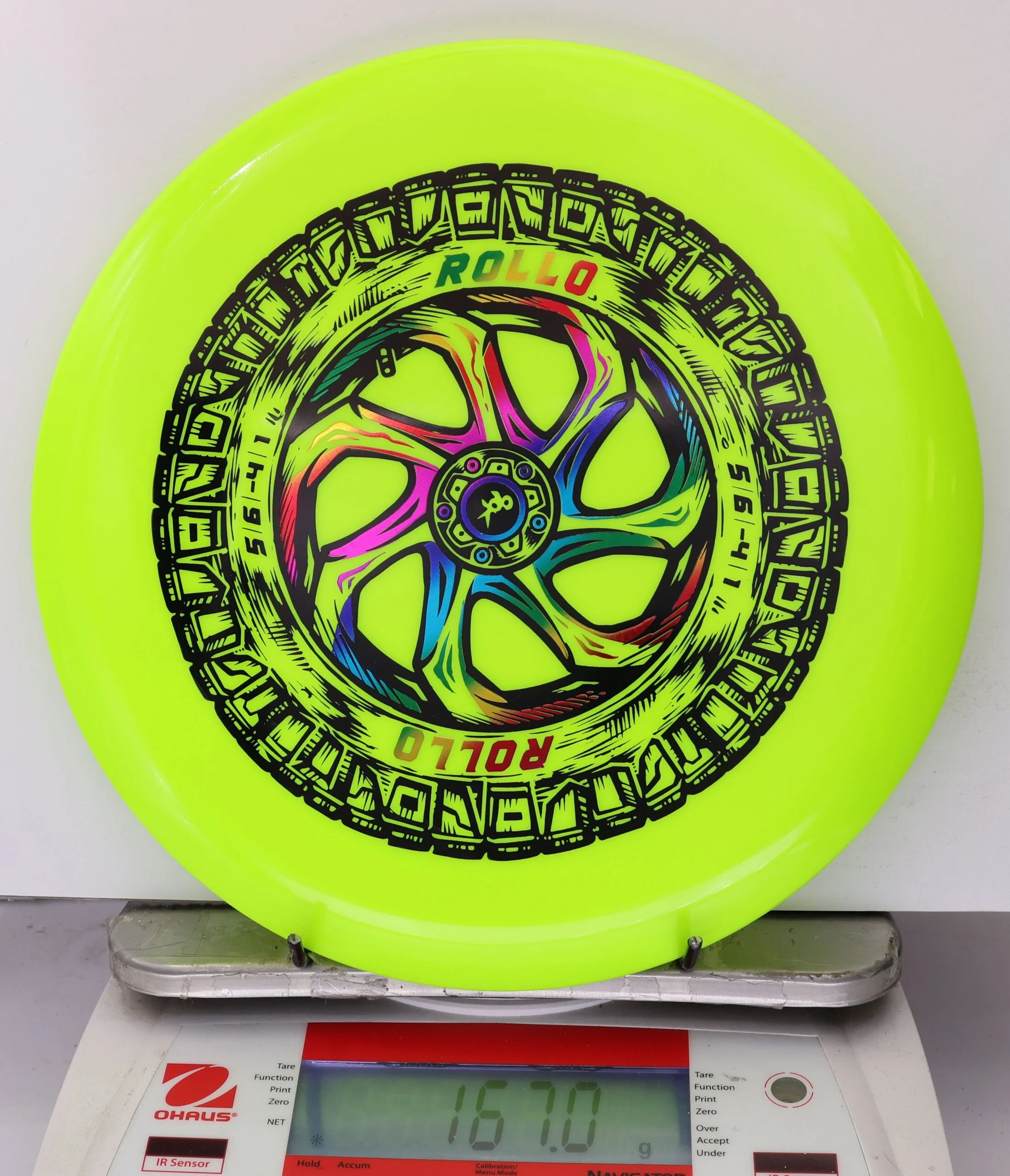 910710 Star Rollo, Spare Tire - #10 NYellow, 167