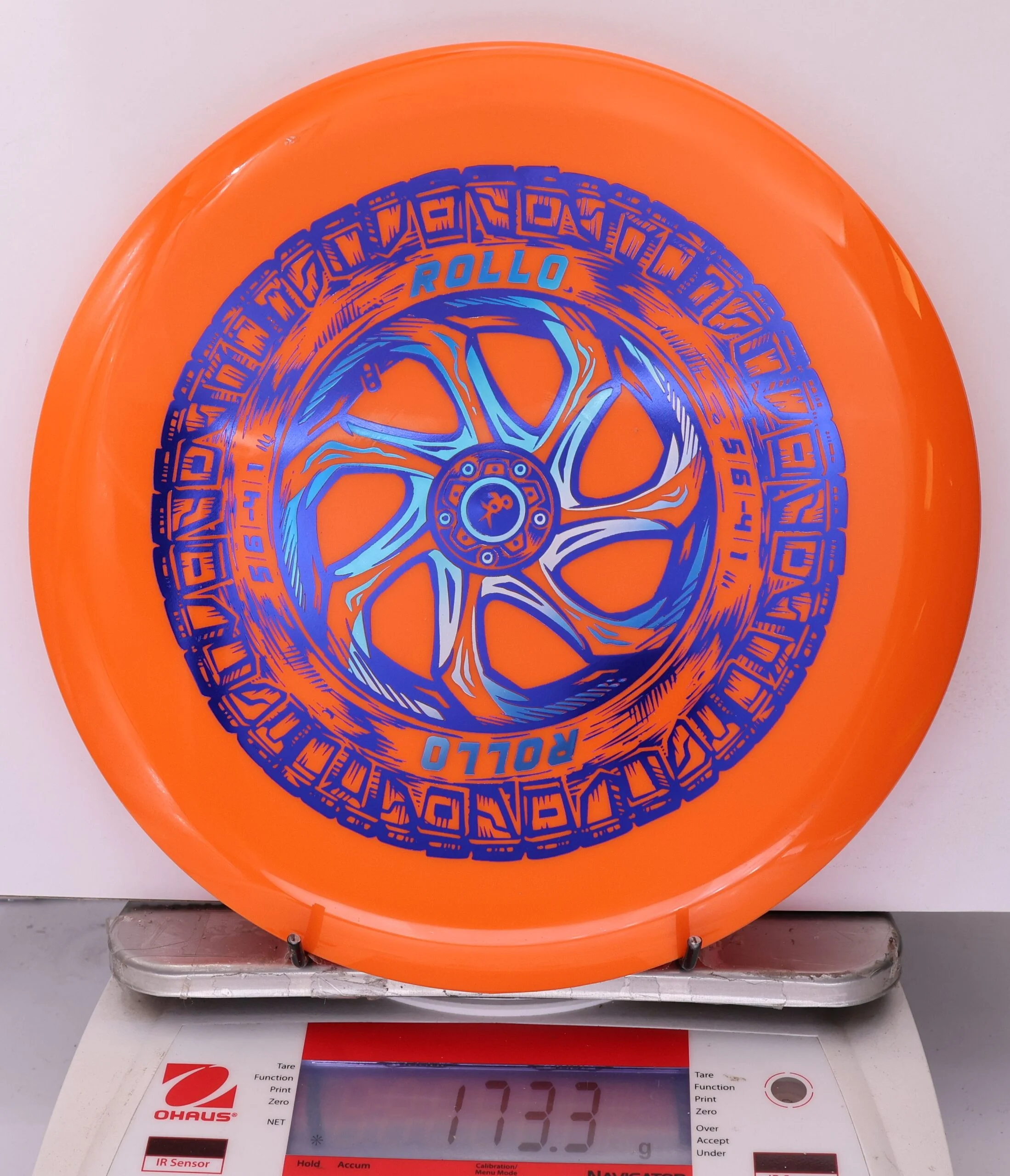 910728 Star Rollo, Spare Tire - #13 Orange, 173