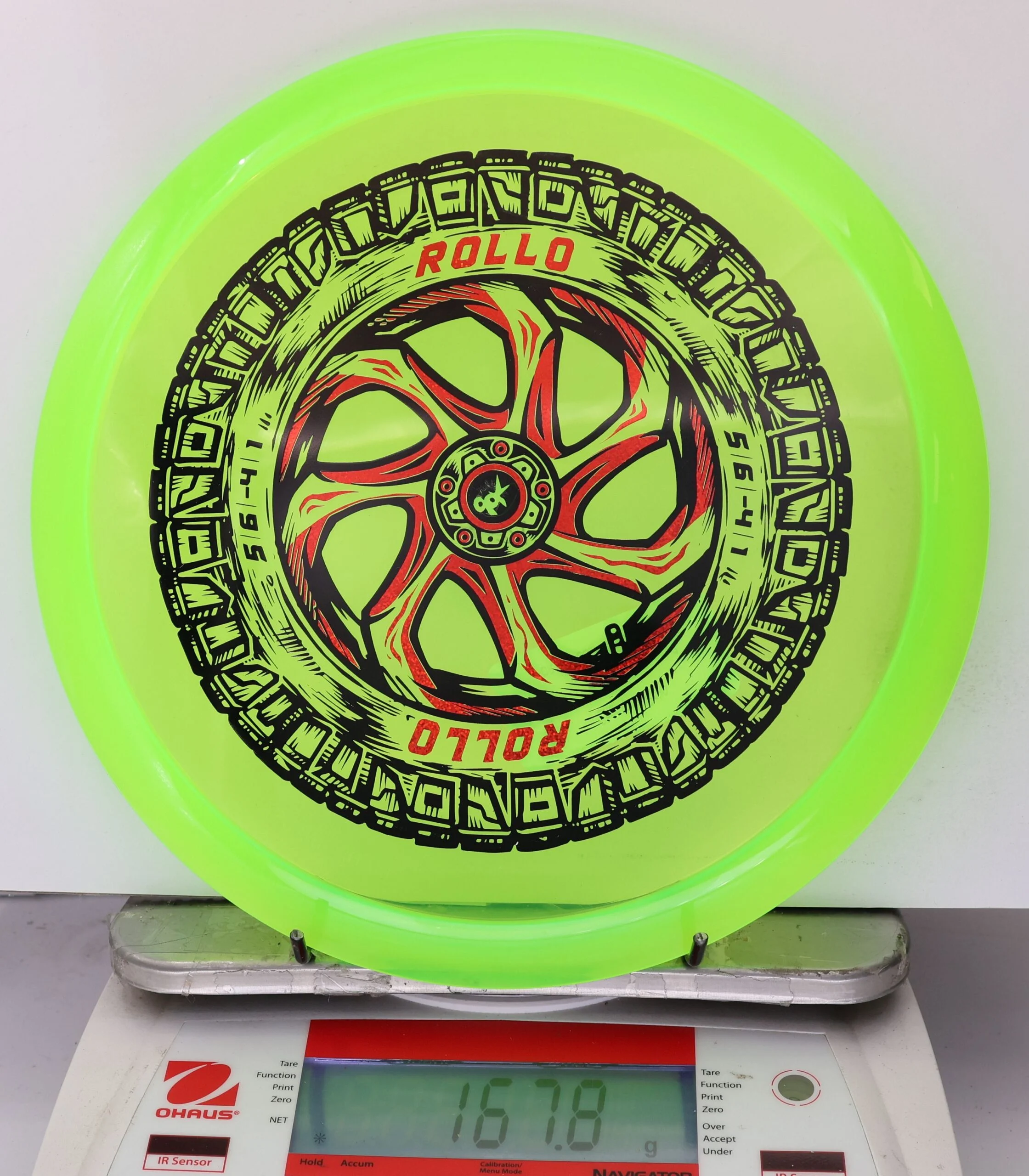 910817 Spare Tire Champion Rollo - #09 NYellow, 168