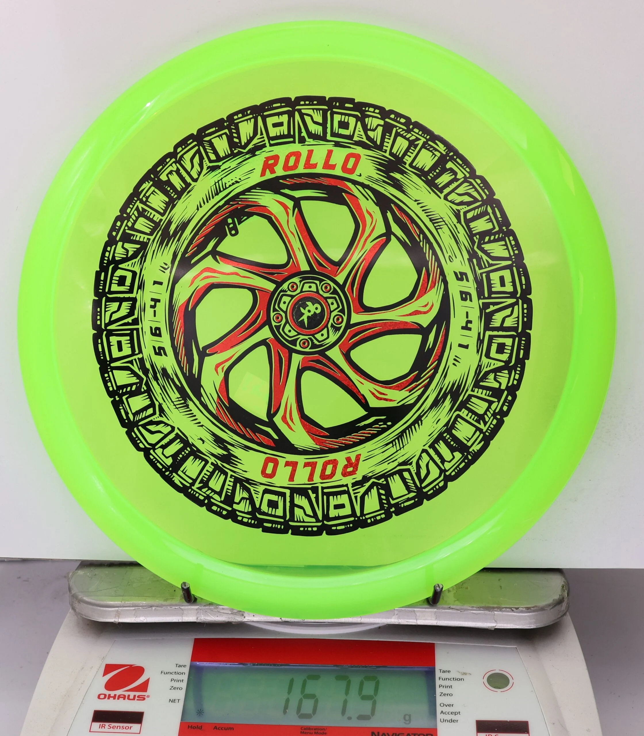 910818 Spare Tire Champion Rollo - #10 NYellow, 168