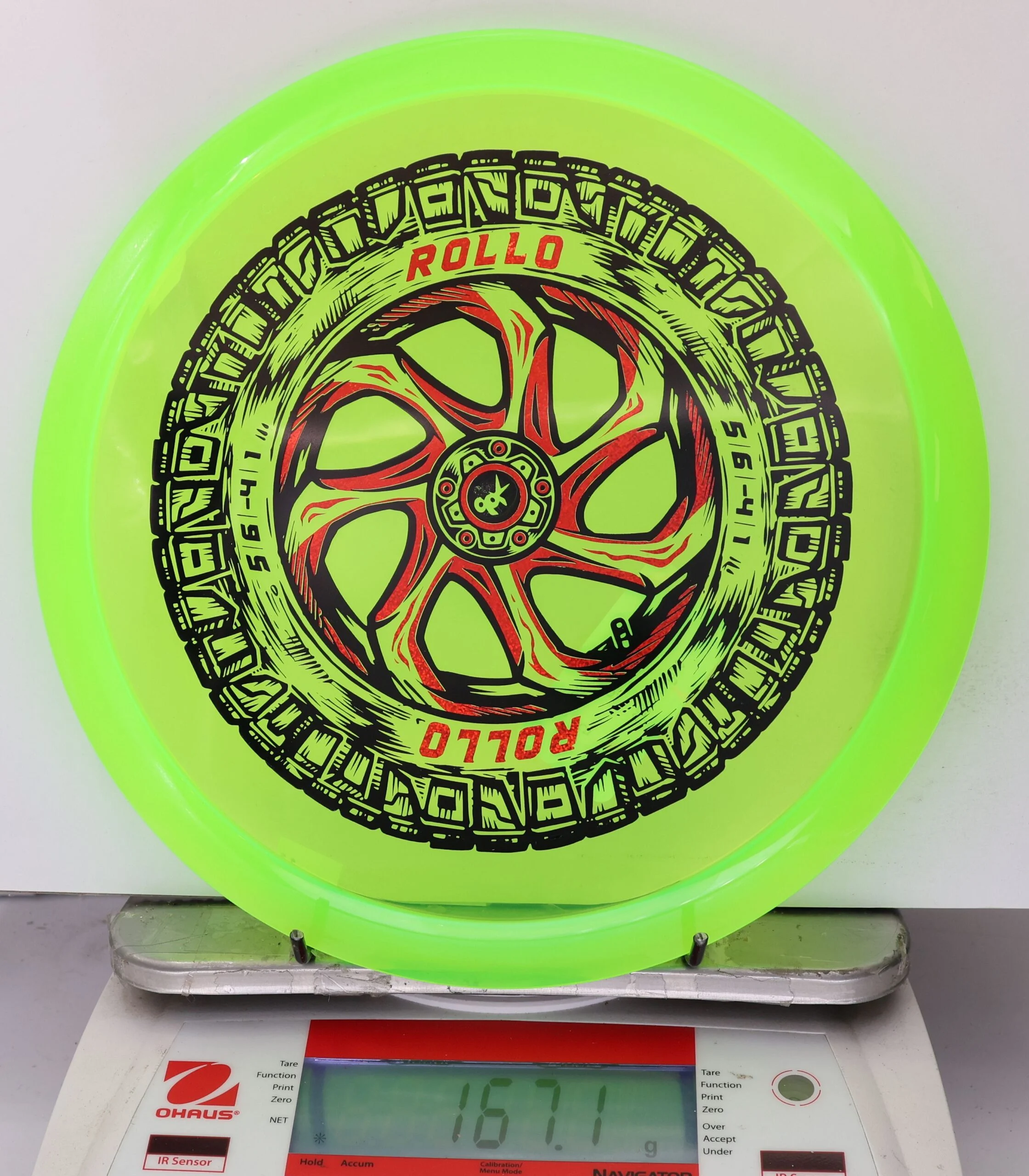 910819 Spare Tire Champion Rollo - #11 NYellow, 167
