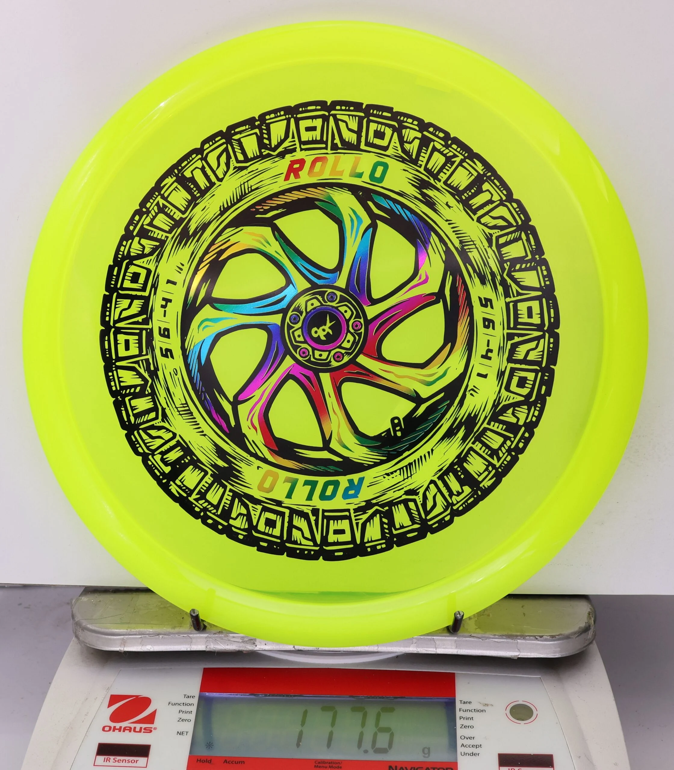 910849 Spare Tire Champion Rollo - #12 Yellow, 178
