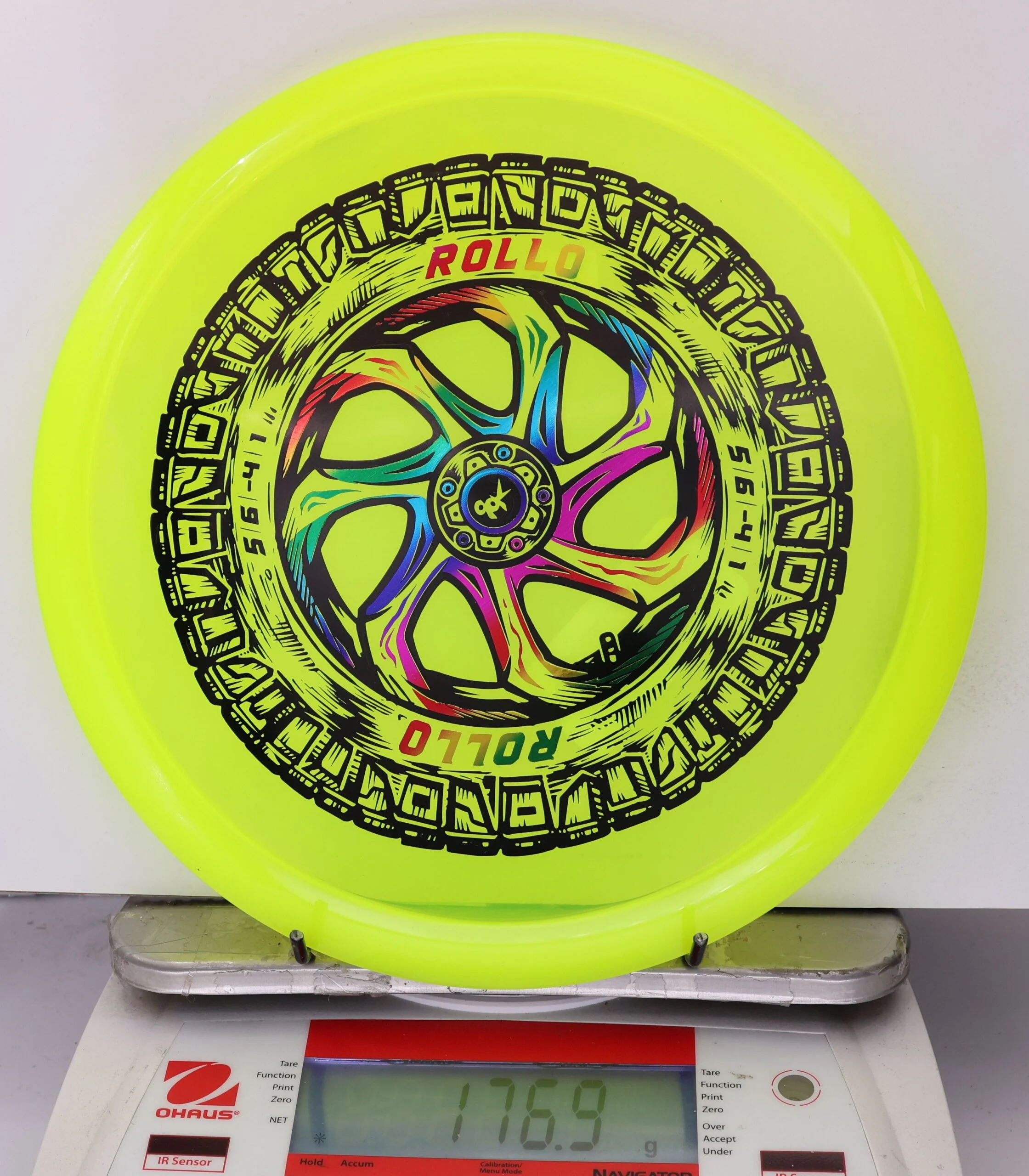 910850 Spare Tire Champion Rollo - #13 Yellow, 177