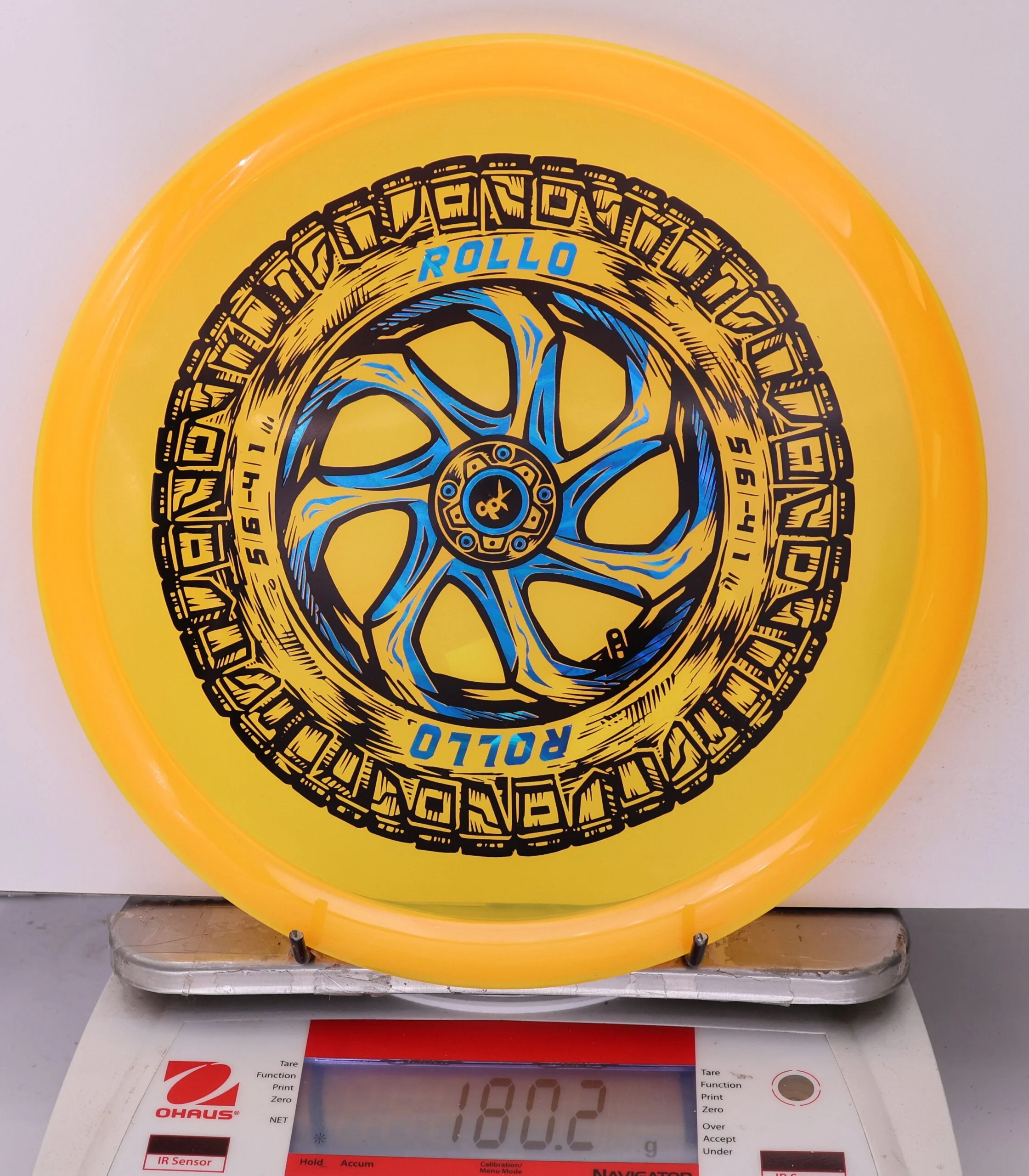 910918 Spare Tire Champion Rollo - #23 LtOrange, 180