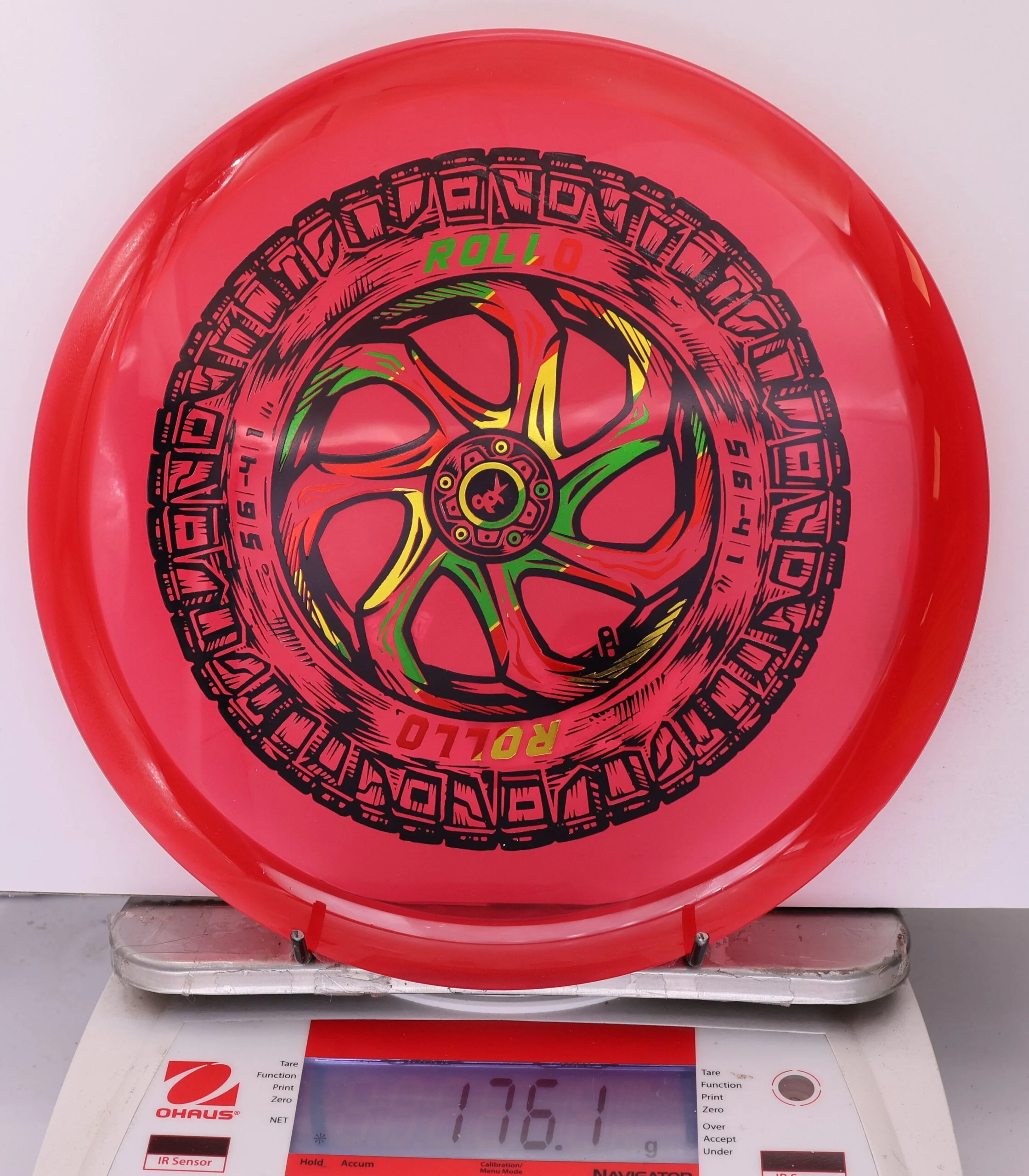 910951 Spare Tire Champion Rollo - #27 Red, 176