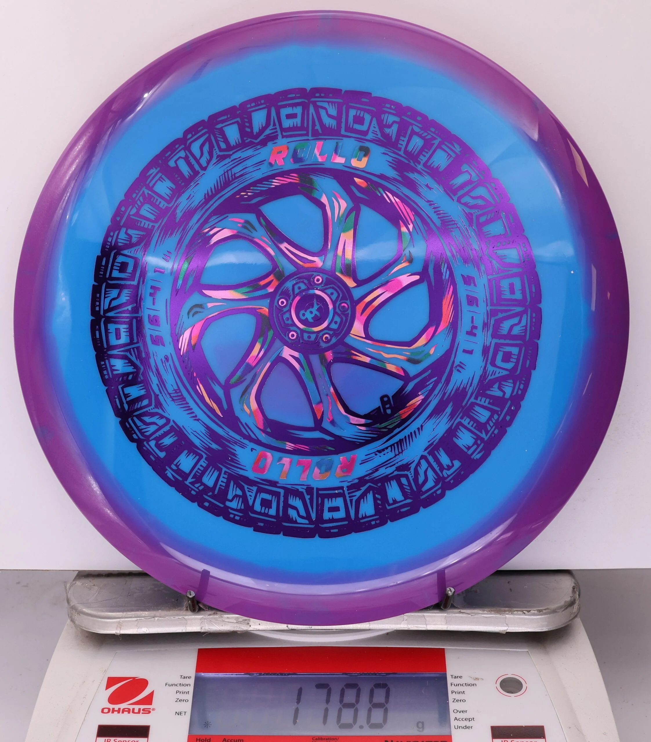 911025 Halo Star Rollo, Spare Tire - #03 Purple-Blue, 179