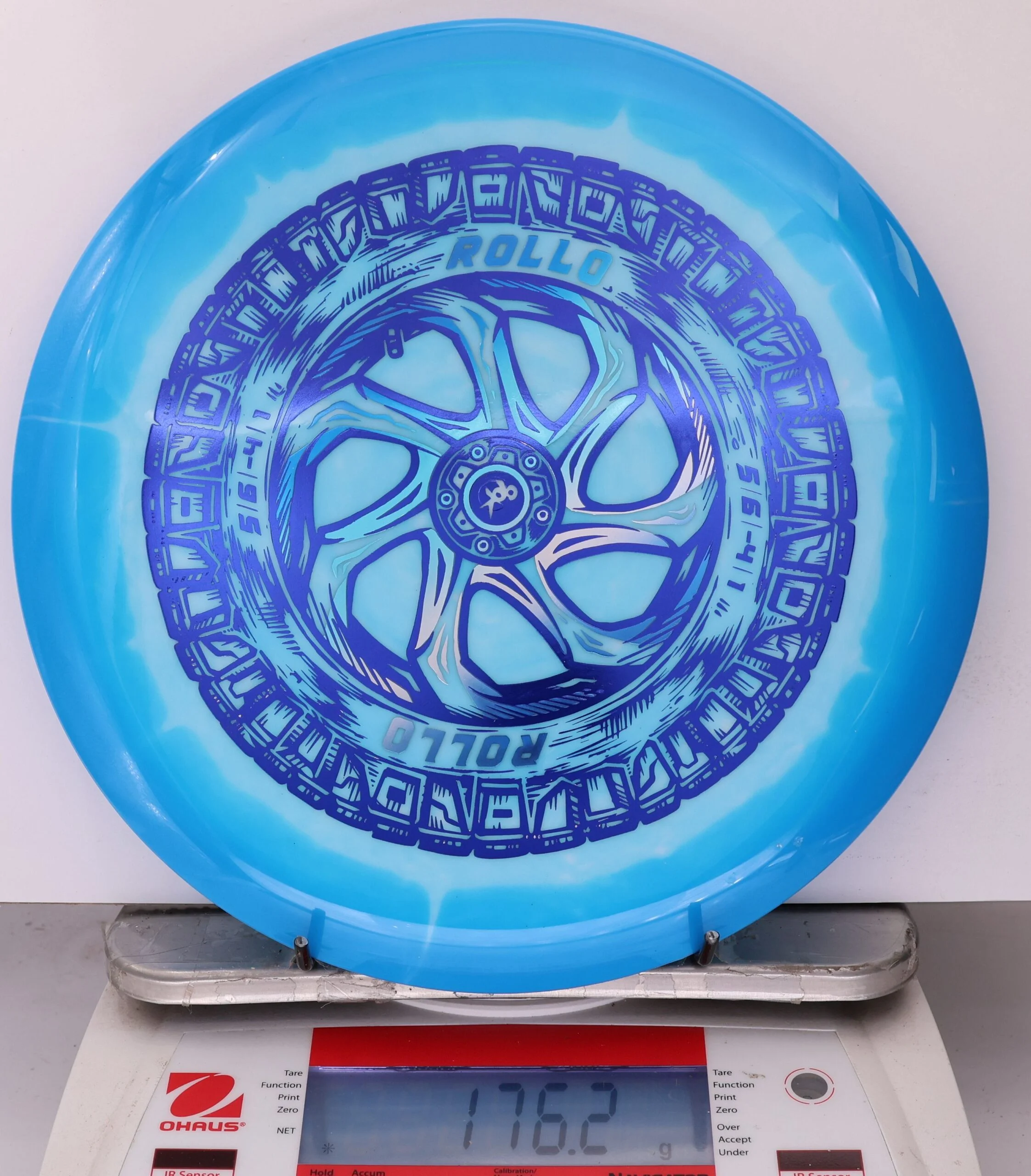 911063 Halo Star Rollo, Spare Tire - #07 Blue-White, 176
