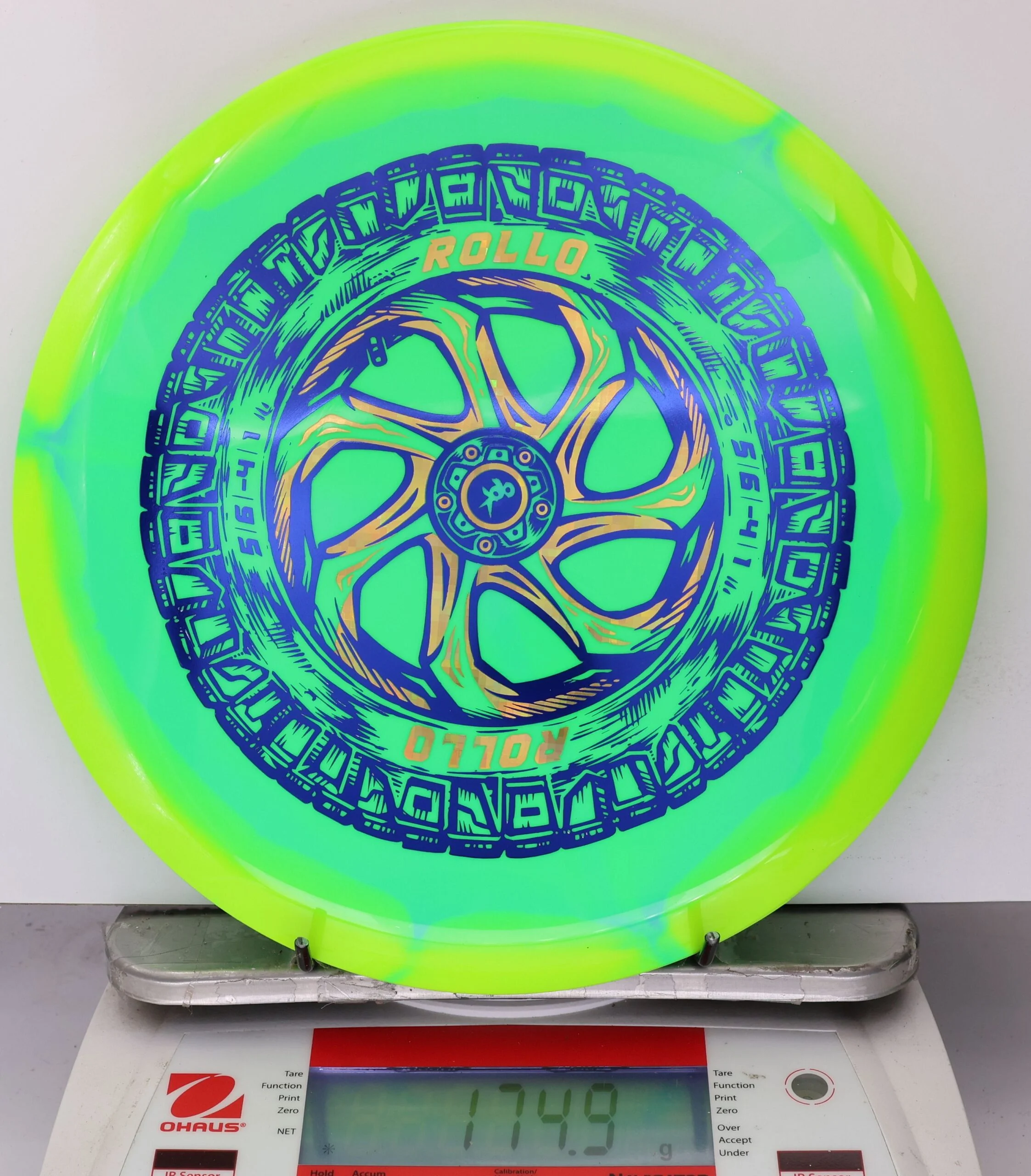 911145 Halo Star Rollo, Spare Tire - #21 NYellow-Green, 175