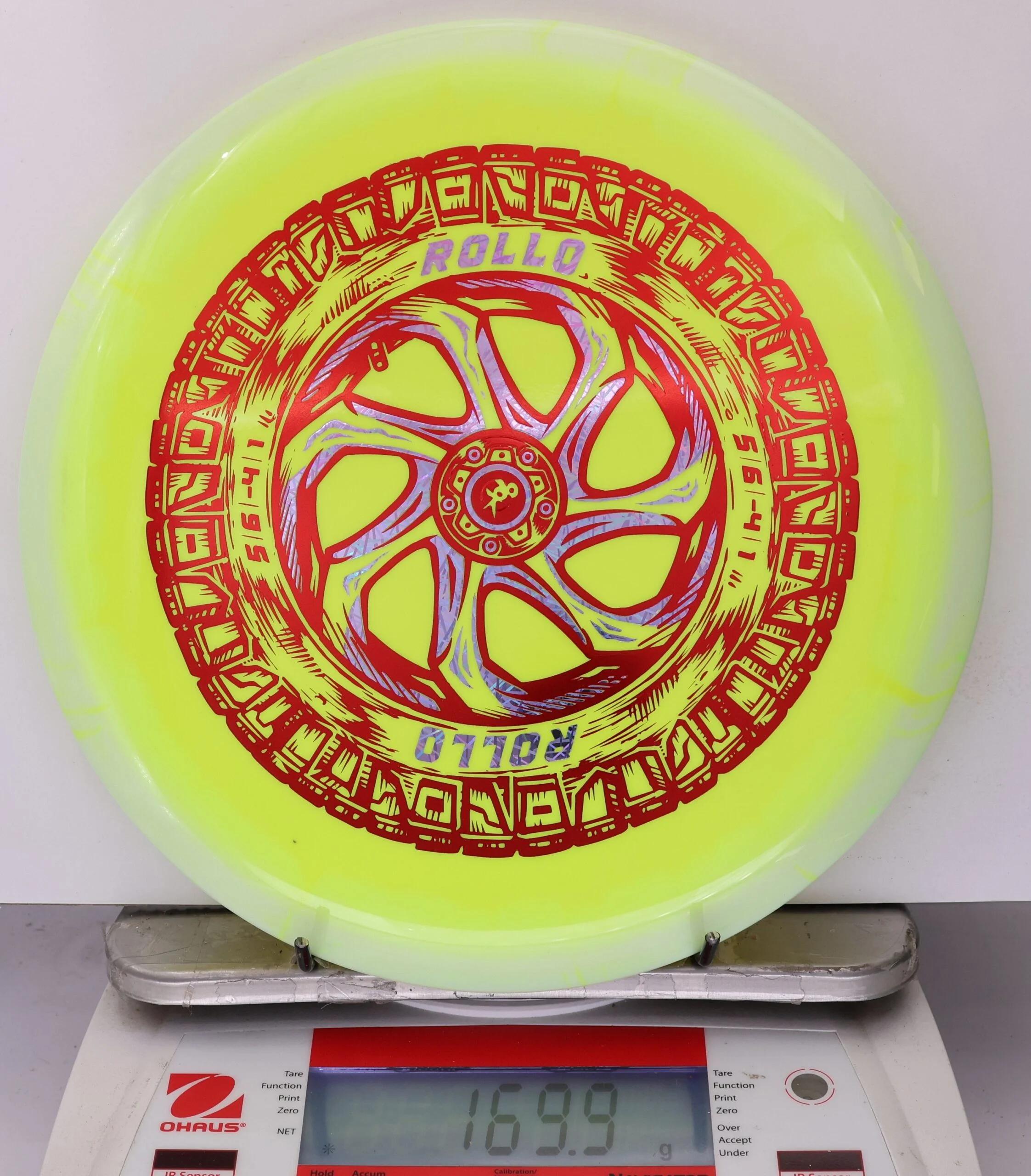 911182 Halo Star Rollo, Spare Tire - #24 White-Yellow, 170